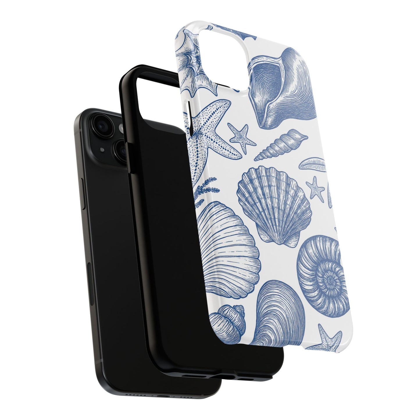Seashells by the Shore - Protective Phone Case