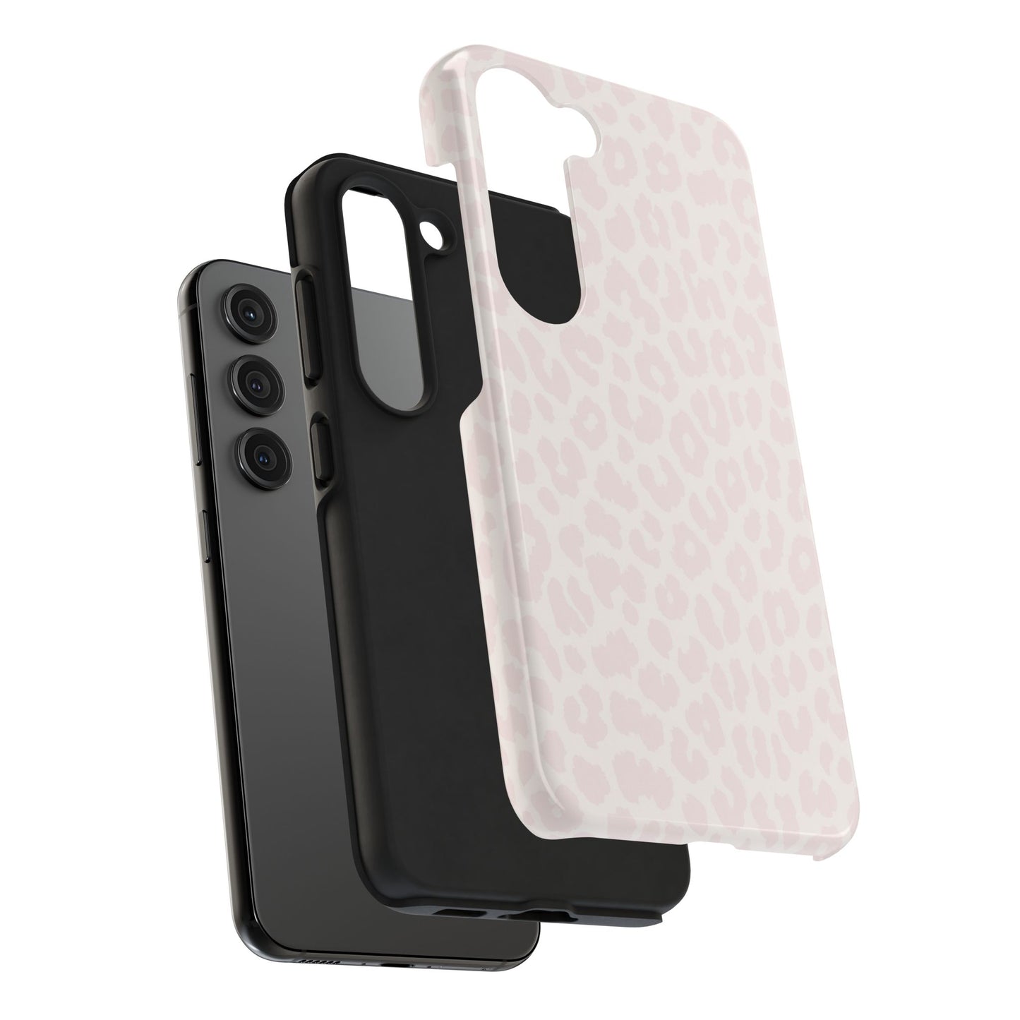 Petal Pink Leopard - Protective Phone Case