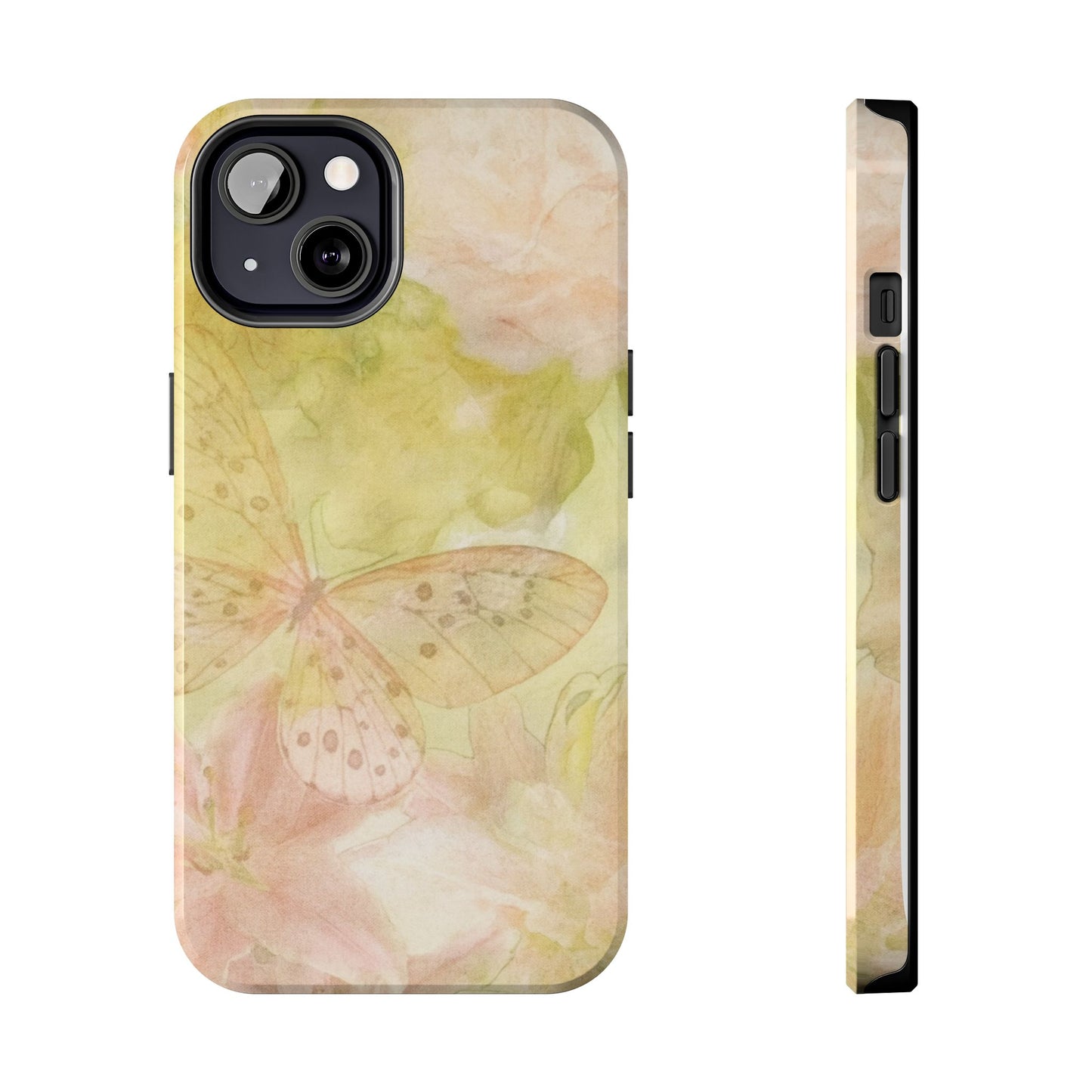 Rose Butterfly - Protective Phone Case
