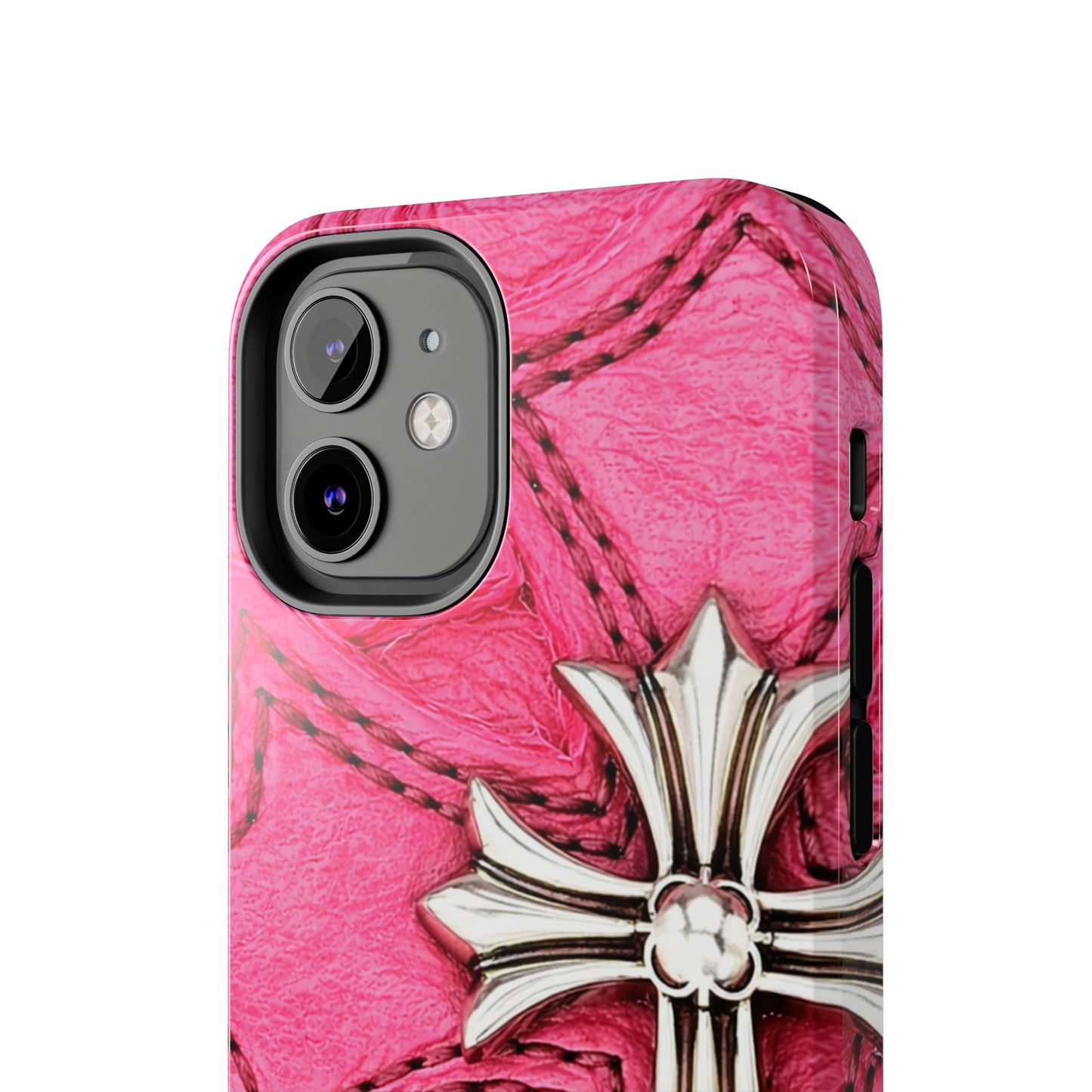 Pink Cross - Protective Phone Case