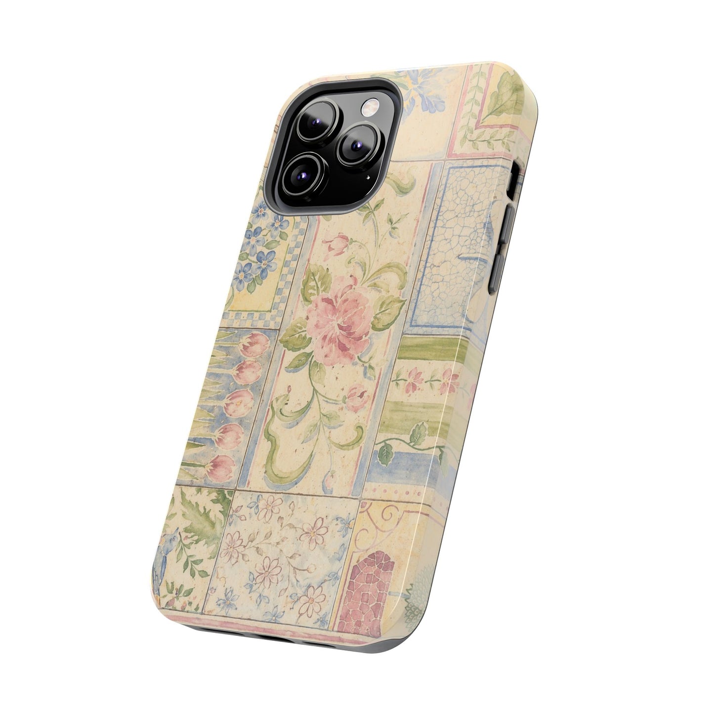 Floral Patchwork - Protective Phone Case