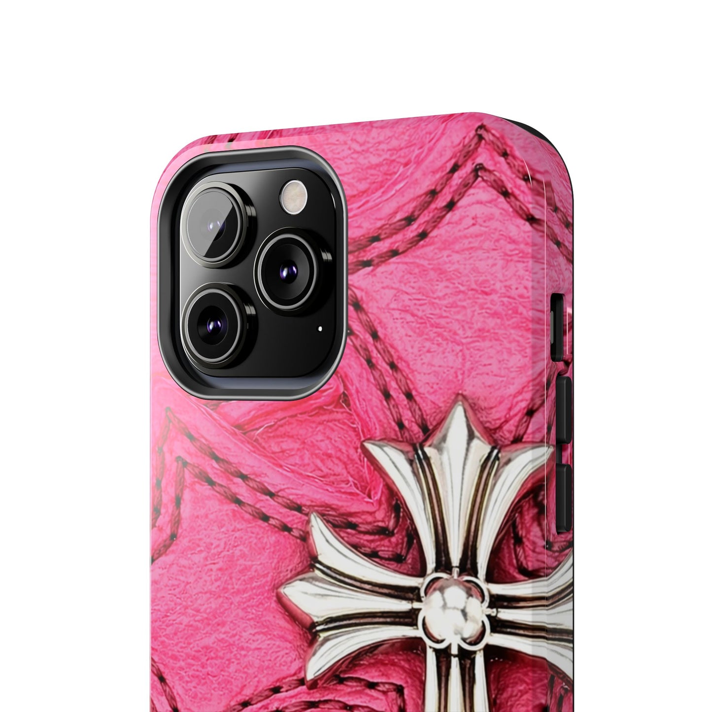 Pink Cross - Protective Phone Case