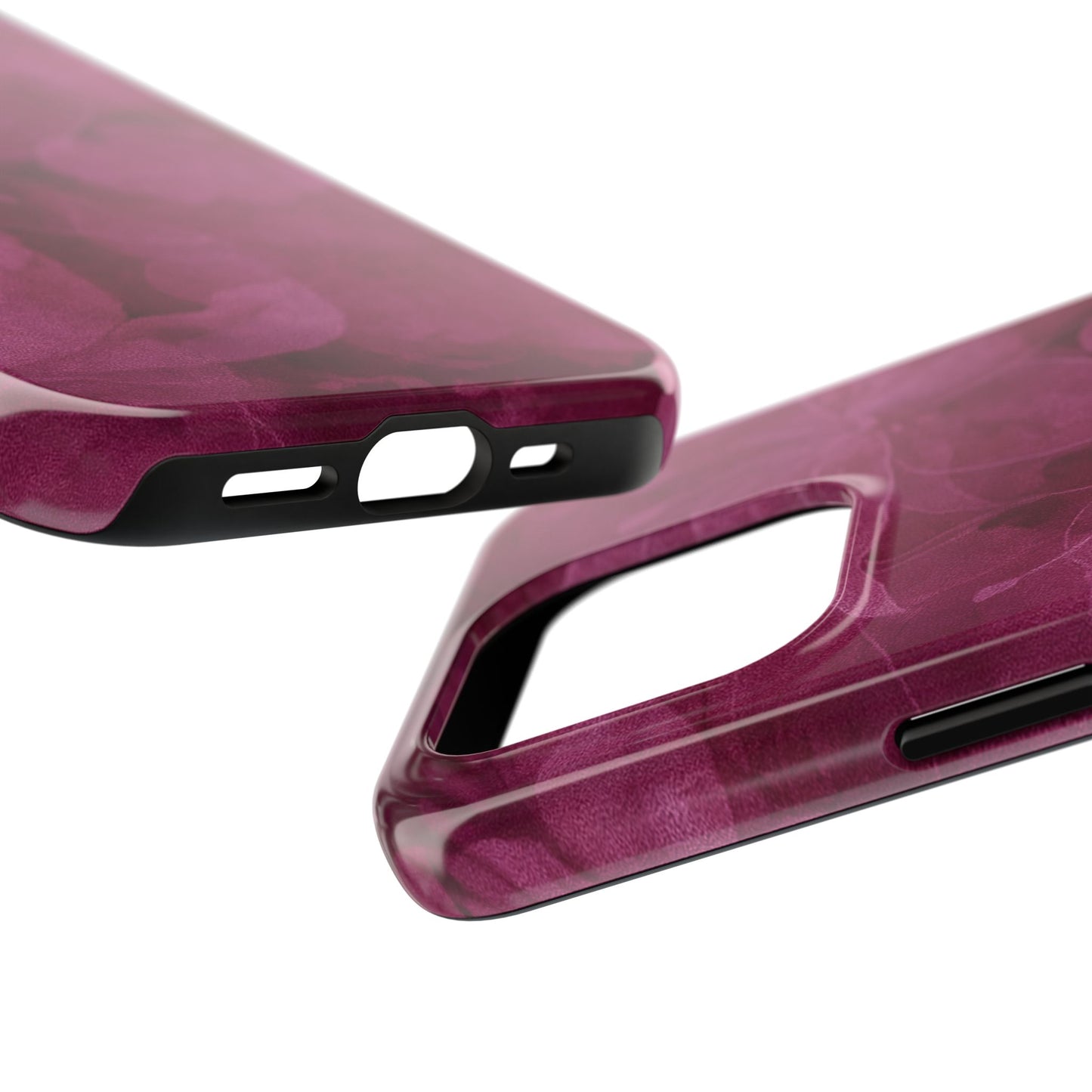 Magenta Petals - Protective Phone Case