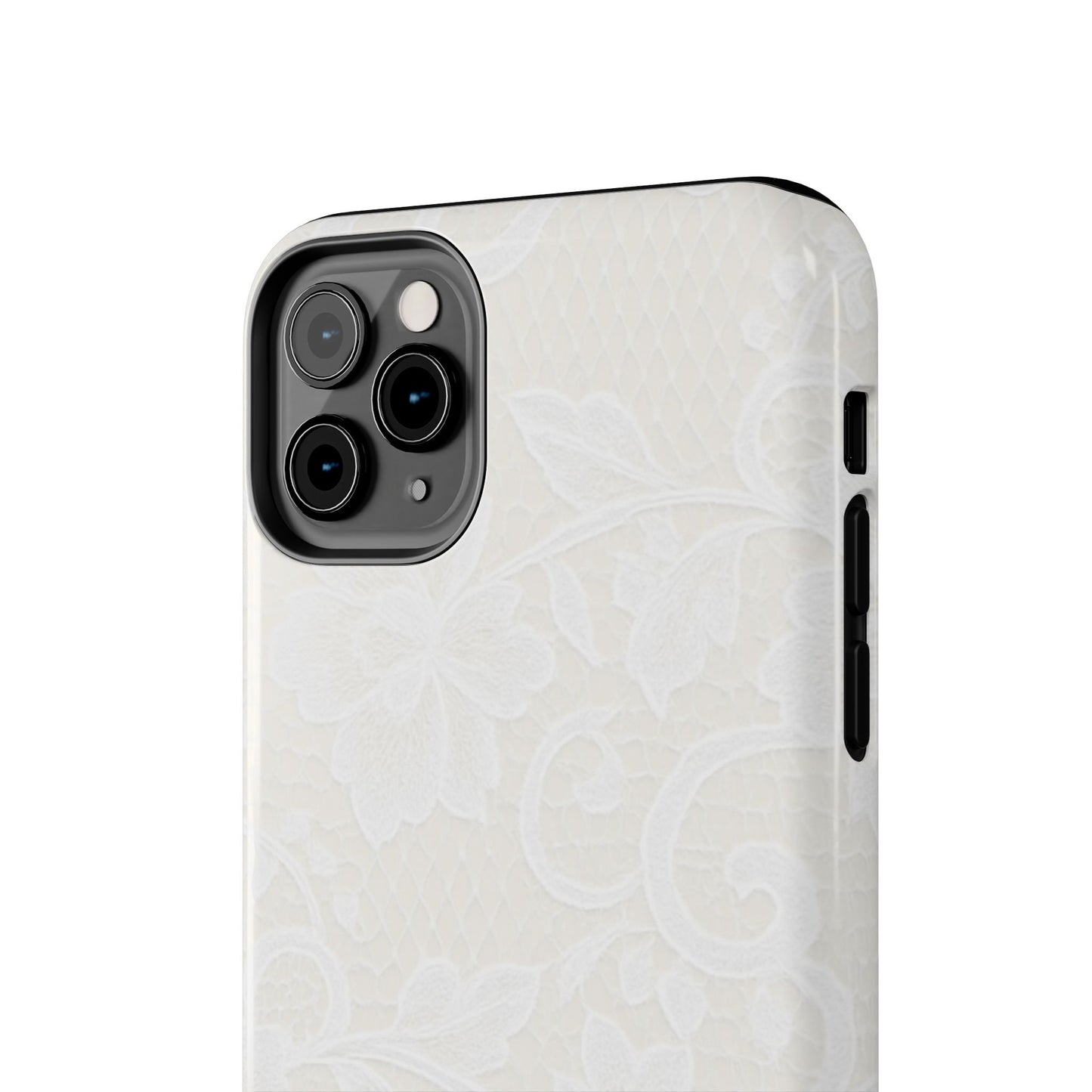 White Lace - Protective Phone Case