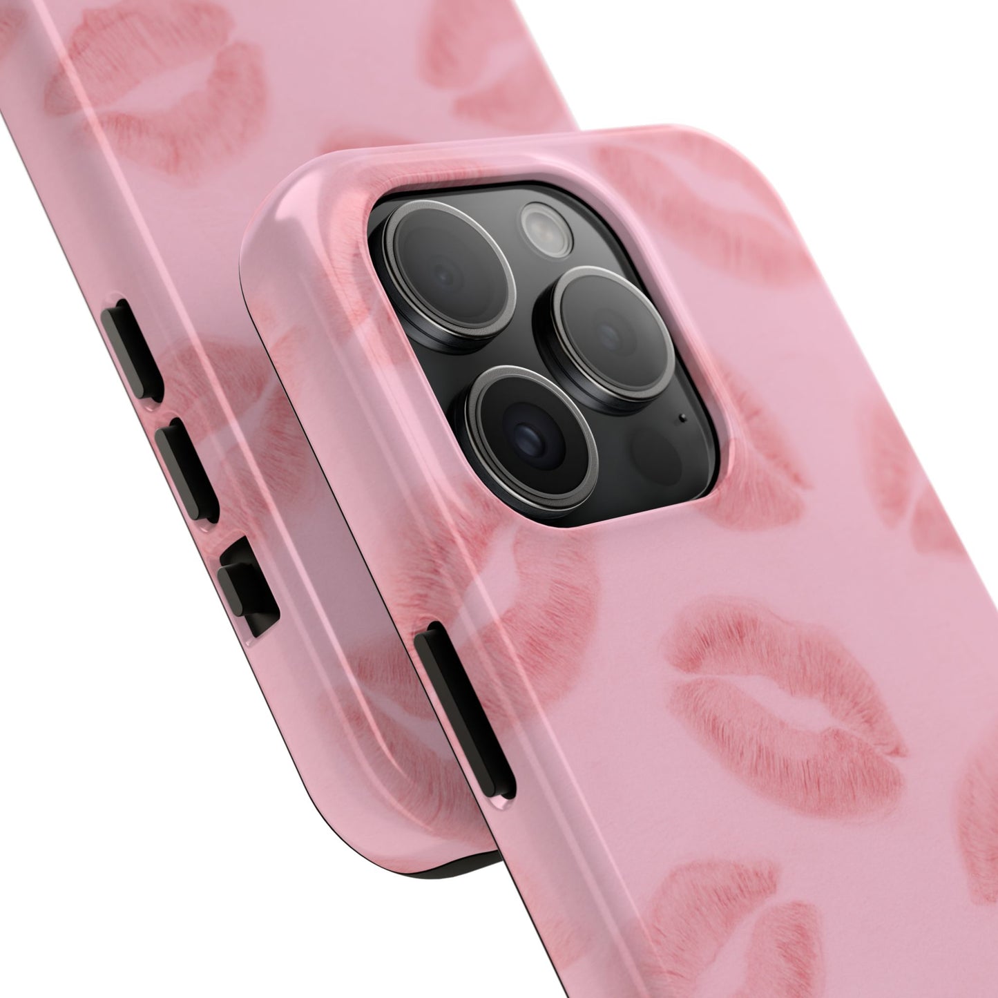 Pink Rosy Kisses - Protective Phone Case