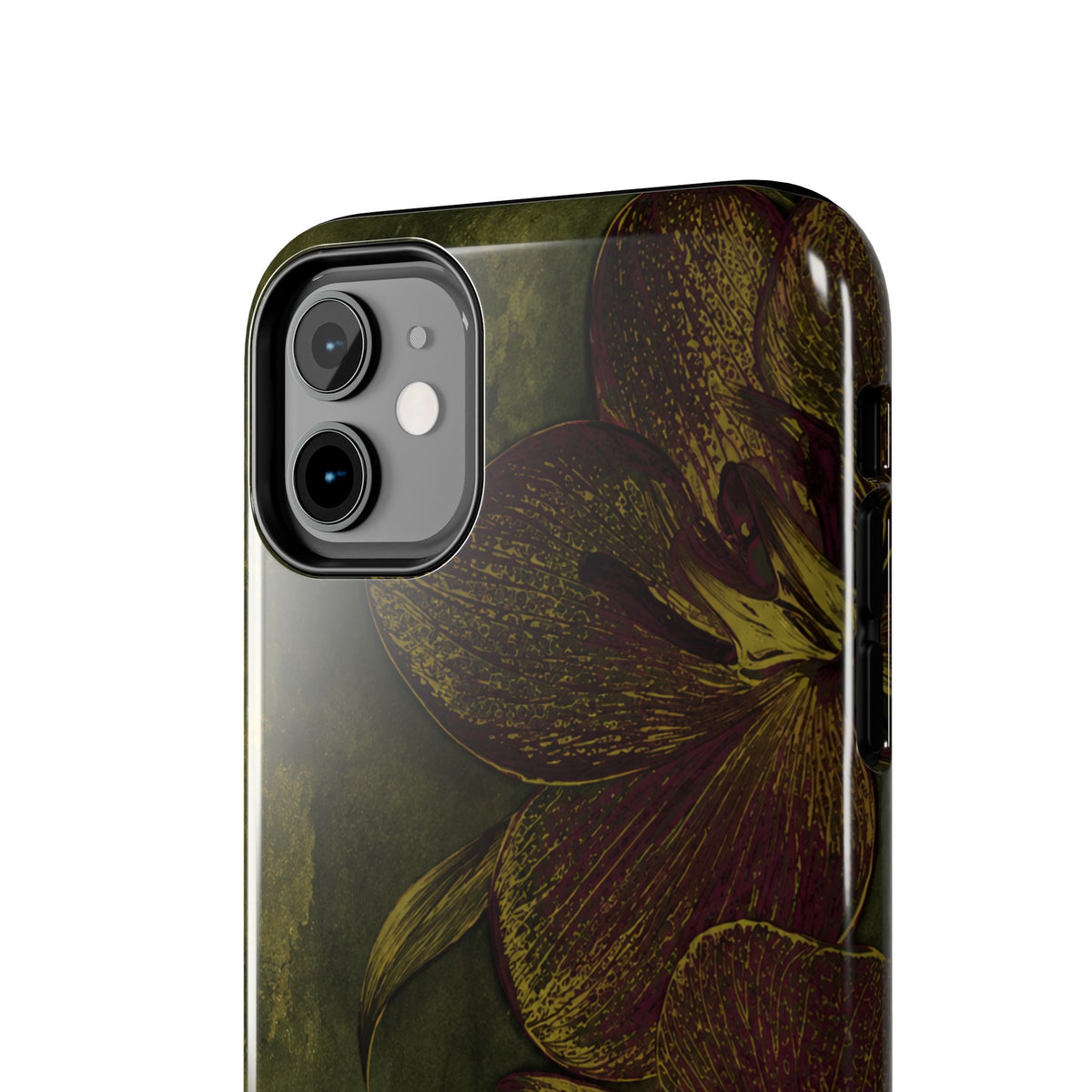 Olive Orchid - Protective Phone Case