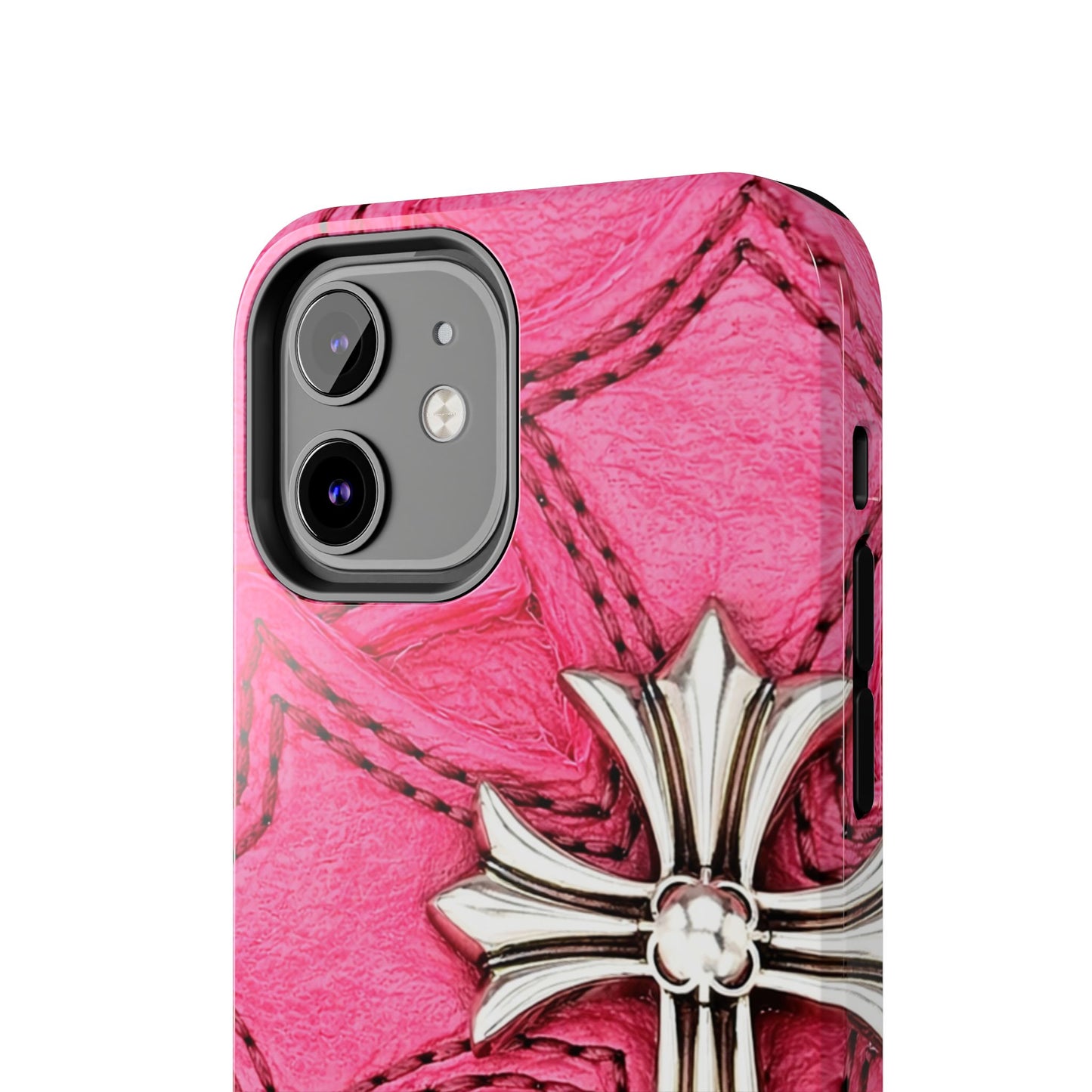 Pink Cross - Protective Phone Case