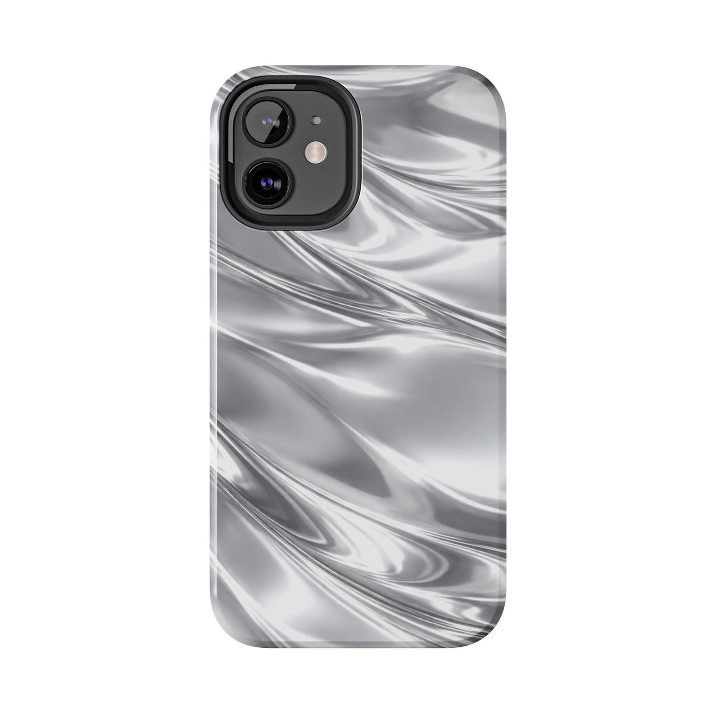 Silver Metallic - Protective Phone Case