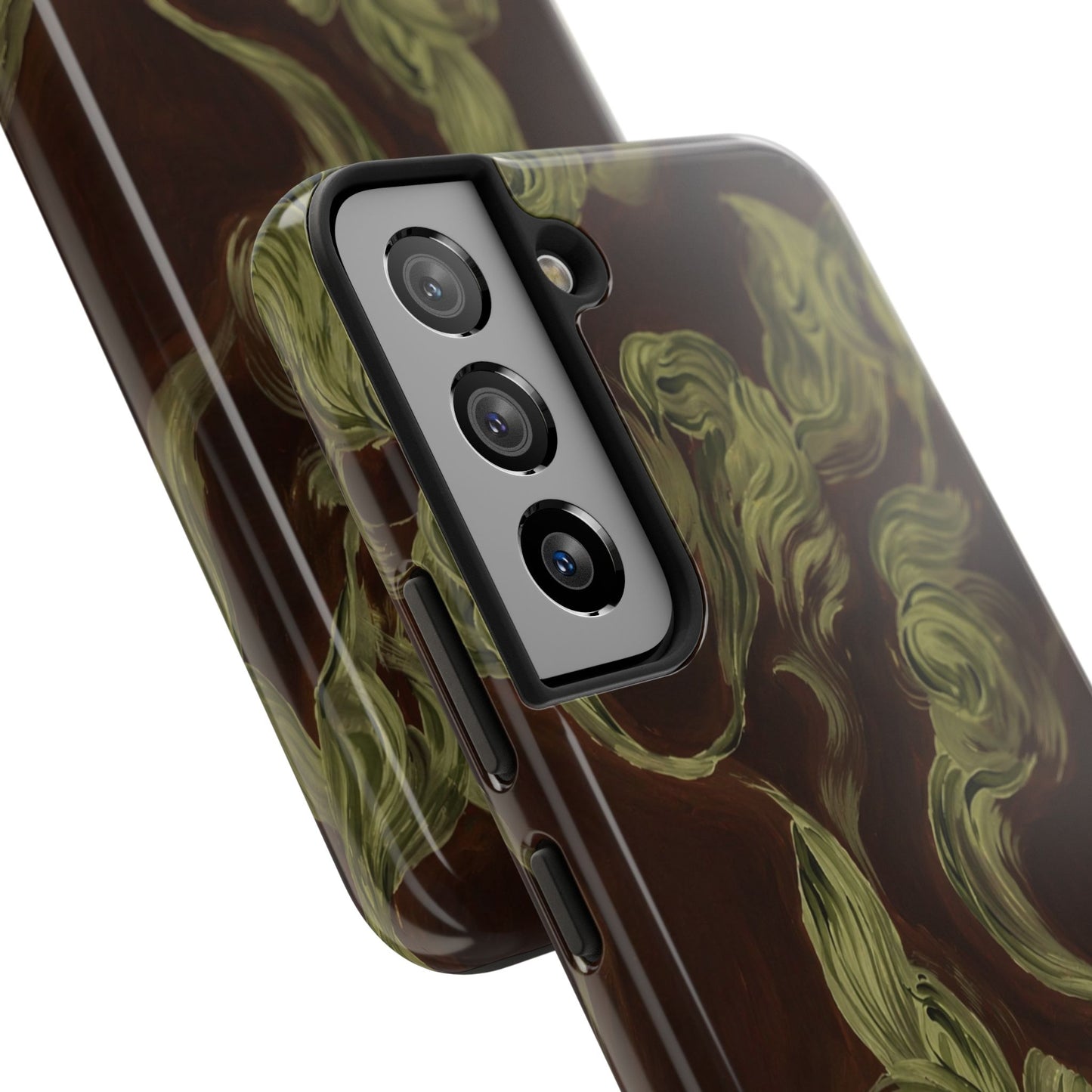 Magnolia Stained Glass - Protective Phone Case
