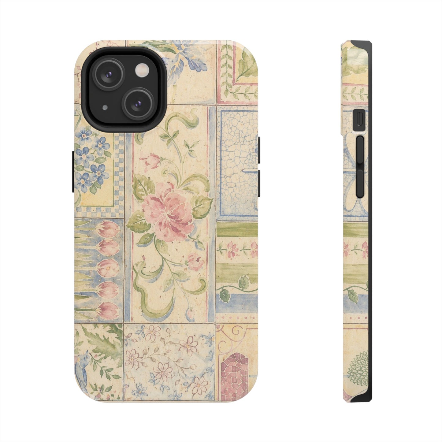 Floral Patchwork - Protective Phone Case