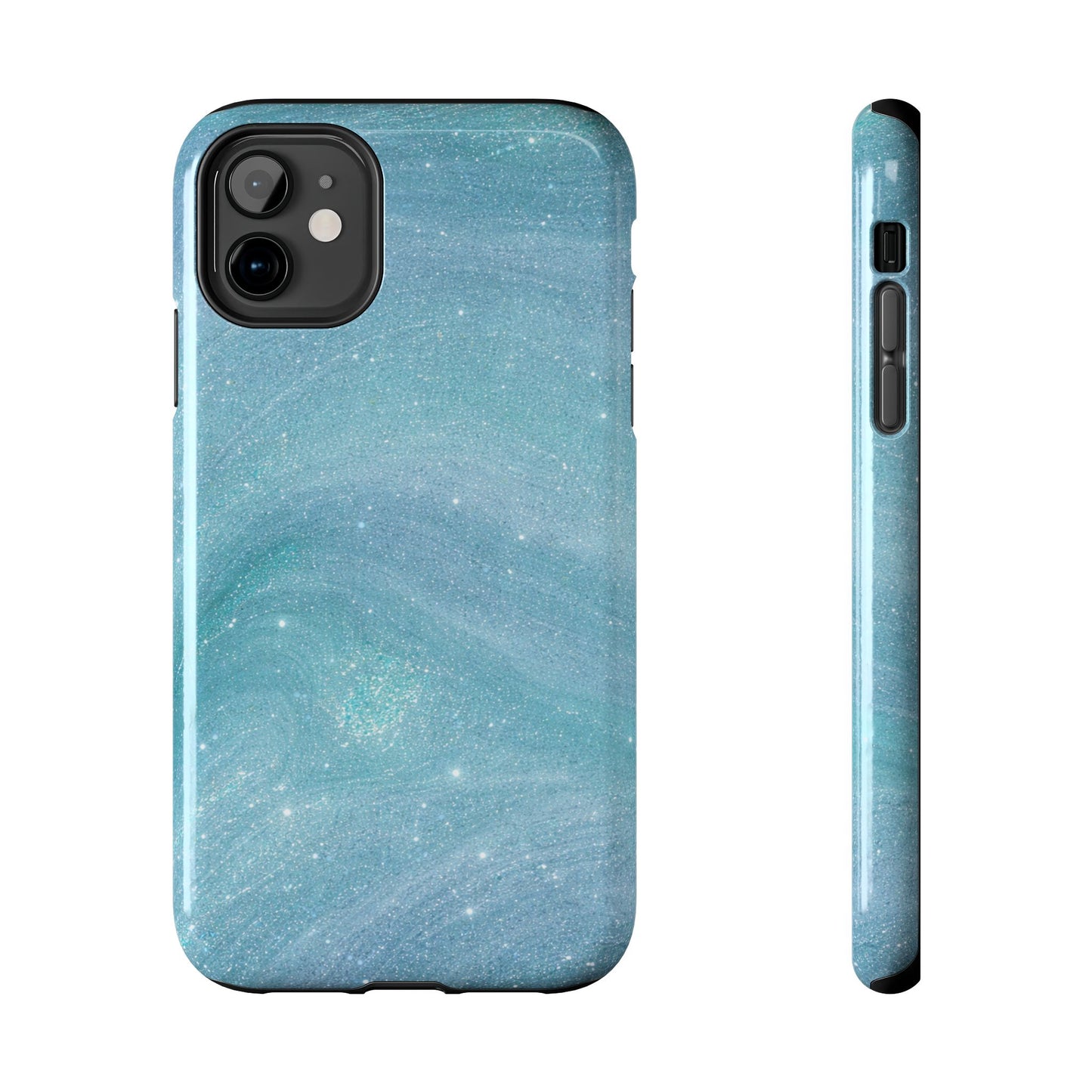 Glossy Blue - Protective Phone Case