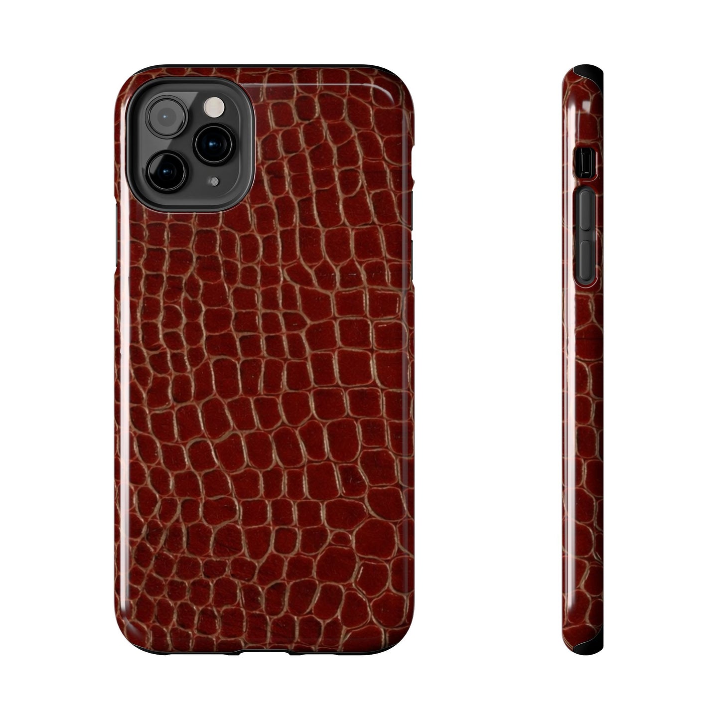 Y2K Red Crocodile - Protective Phone Case
