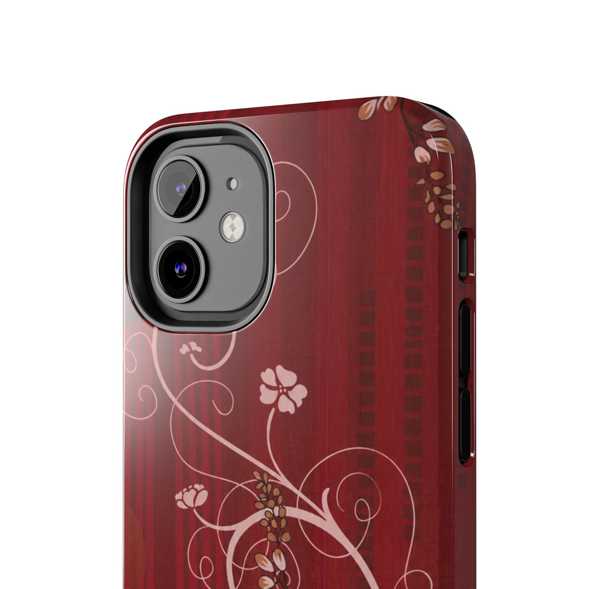 Crimson Bloom - Protective Phone Case