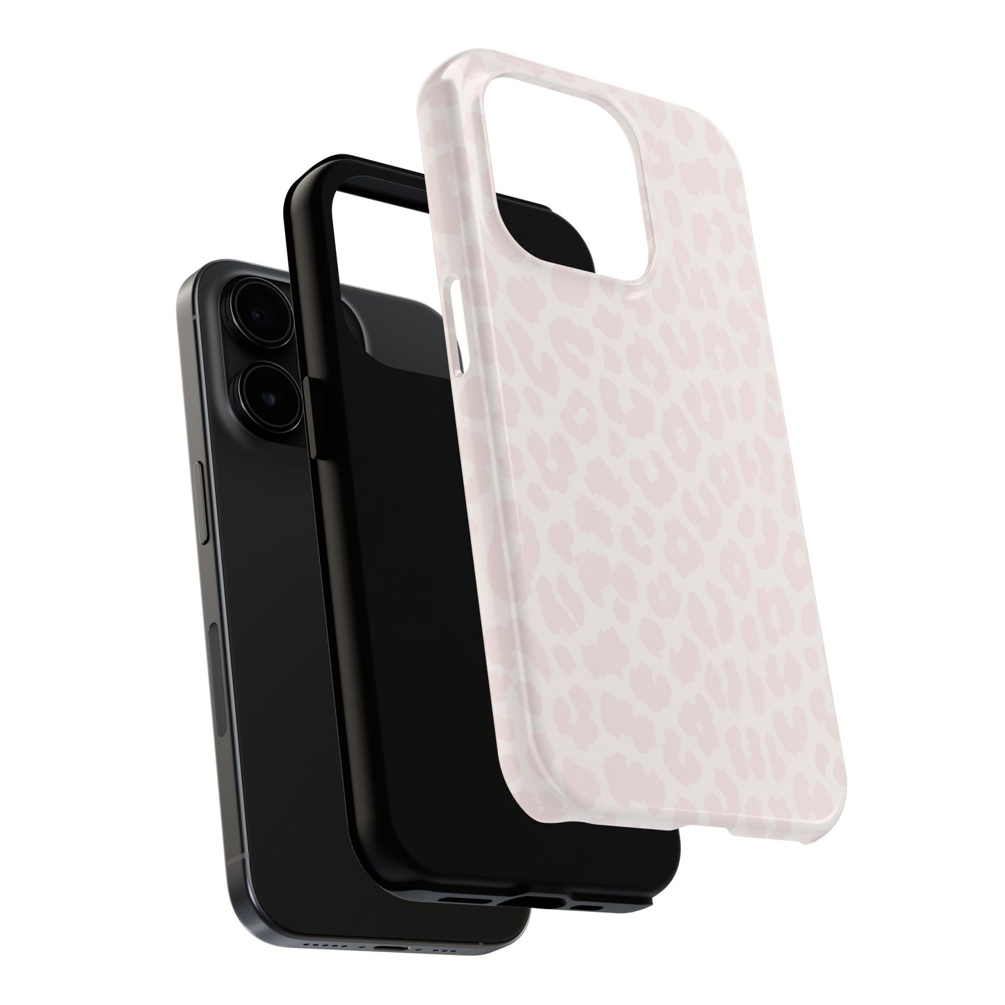 Petal Pink Leopard - Protective Phone Case