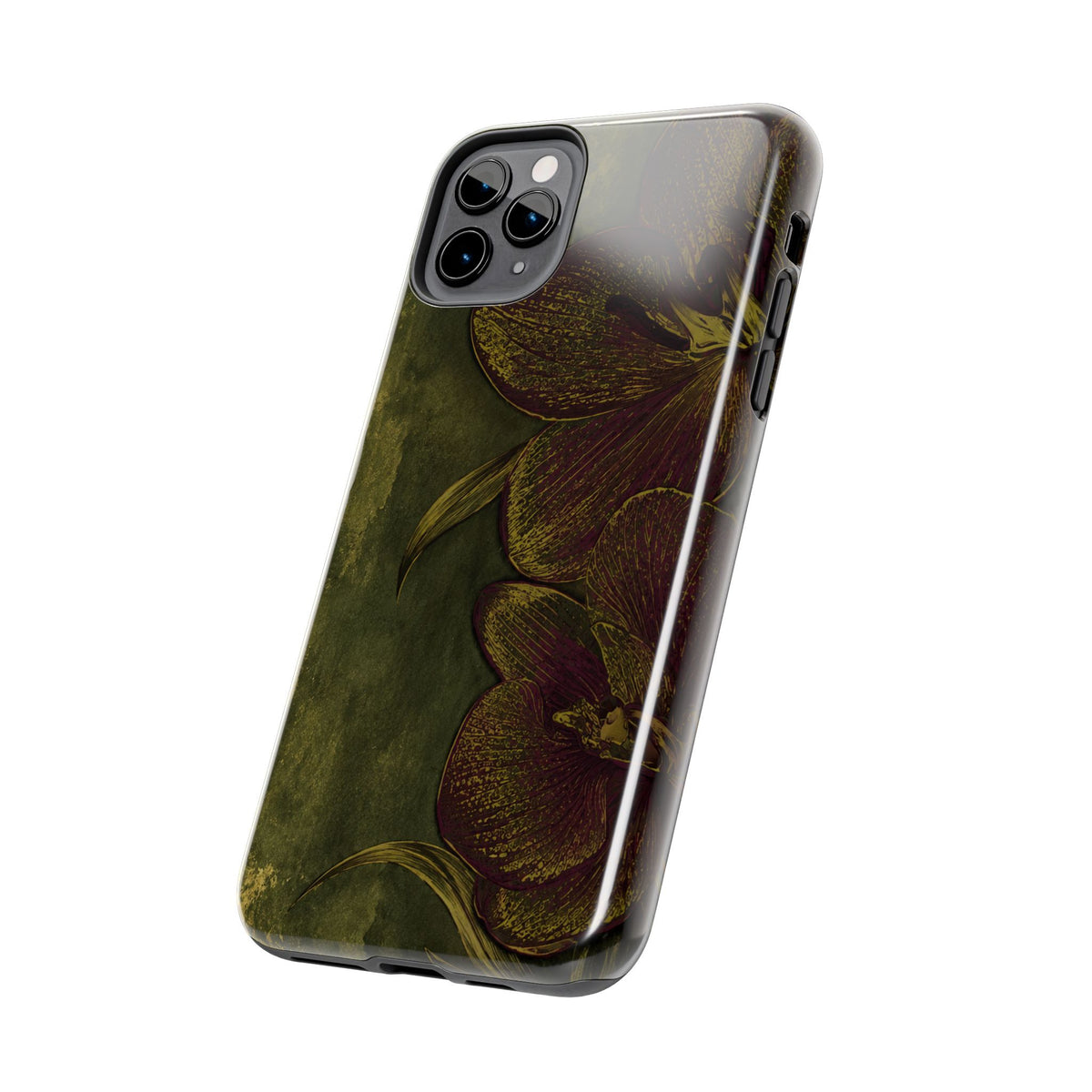 Olive Orchid - Protective Phone Case