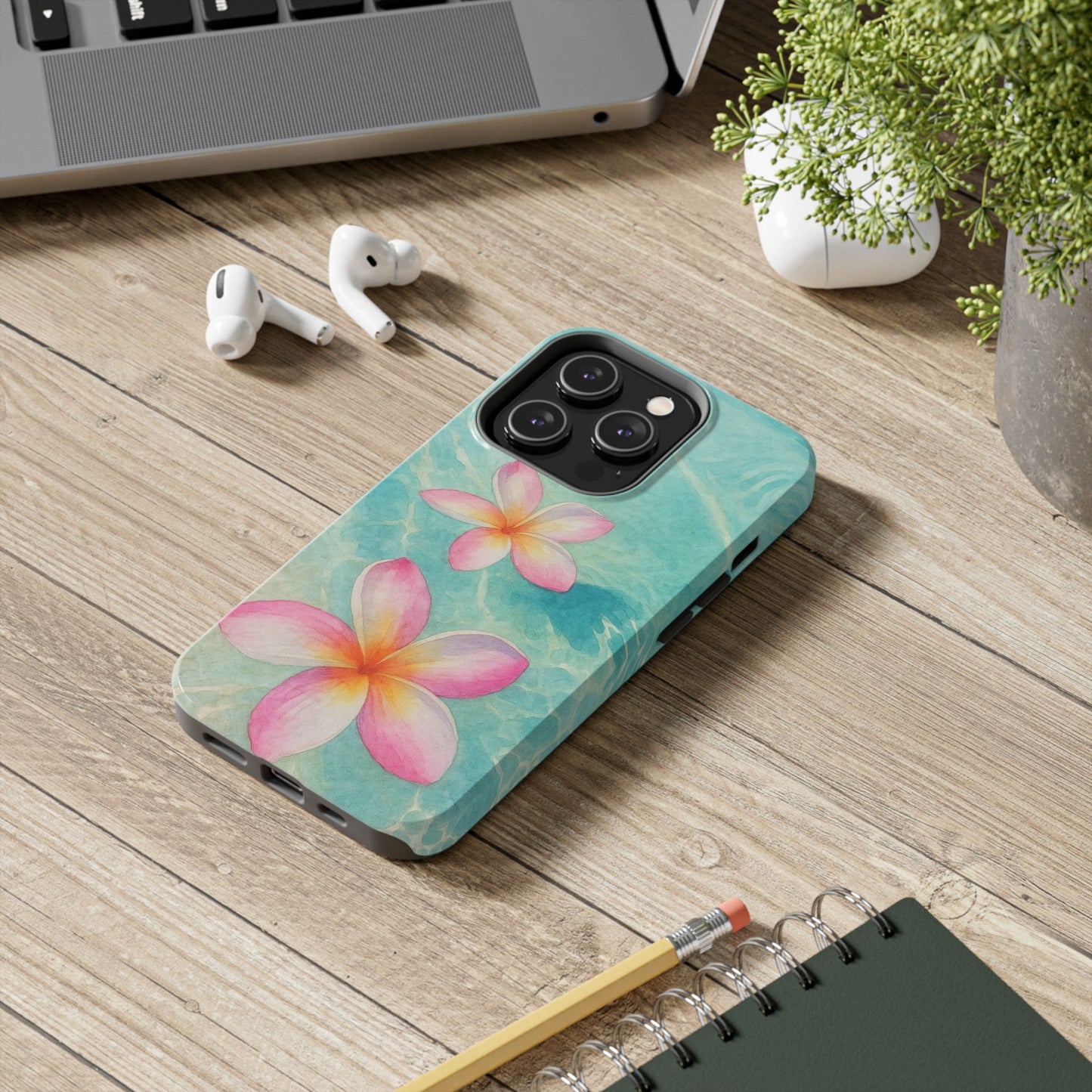 Tropical Flowers - Protective Phone Case