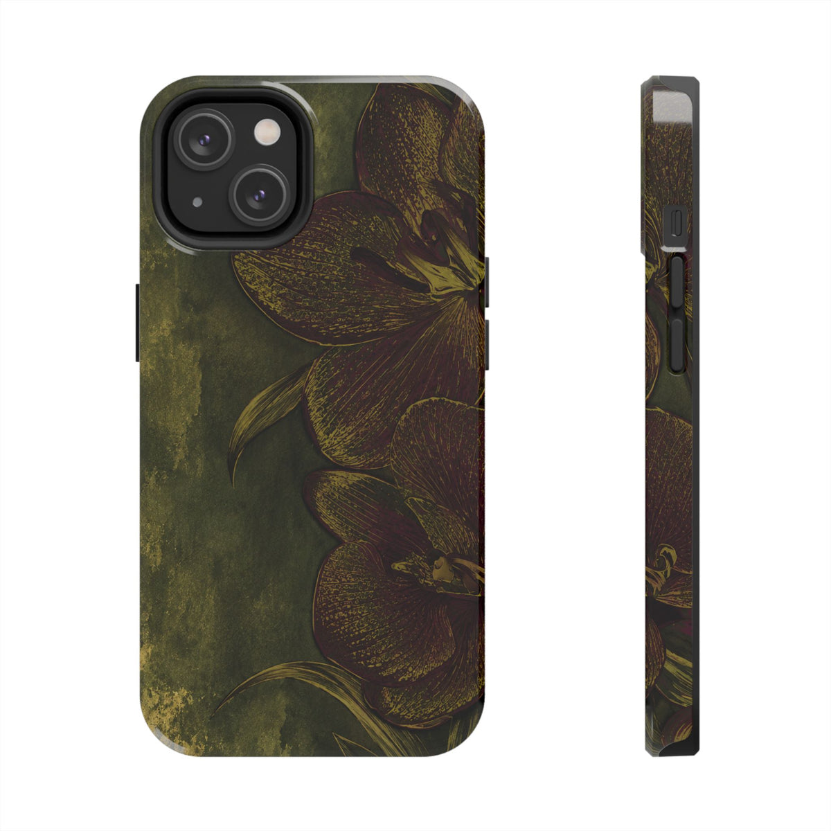 Olive Orchid - Protective Phone Case