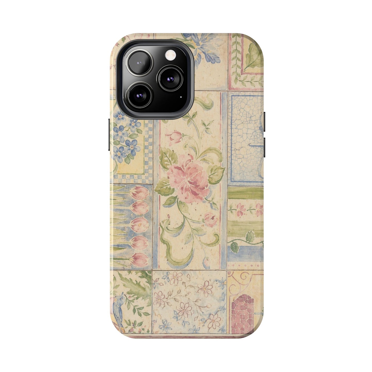 Floral Patchwork - Protective Phone Case