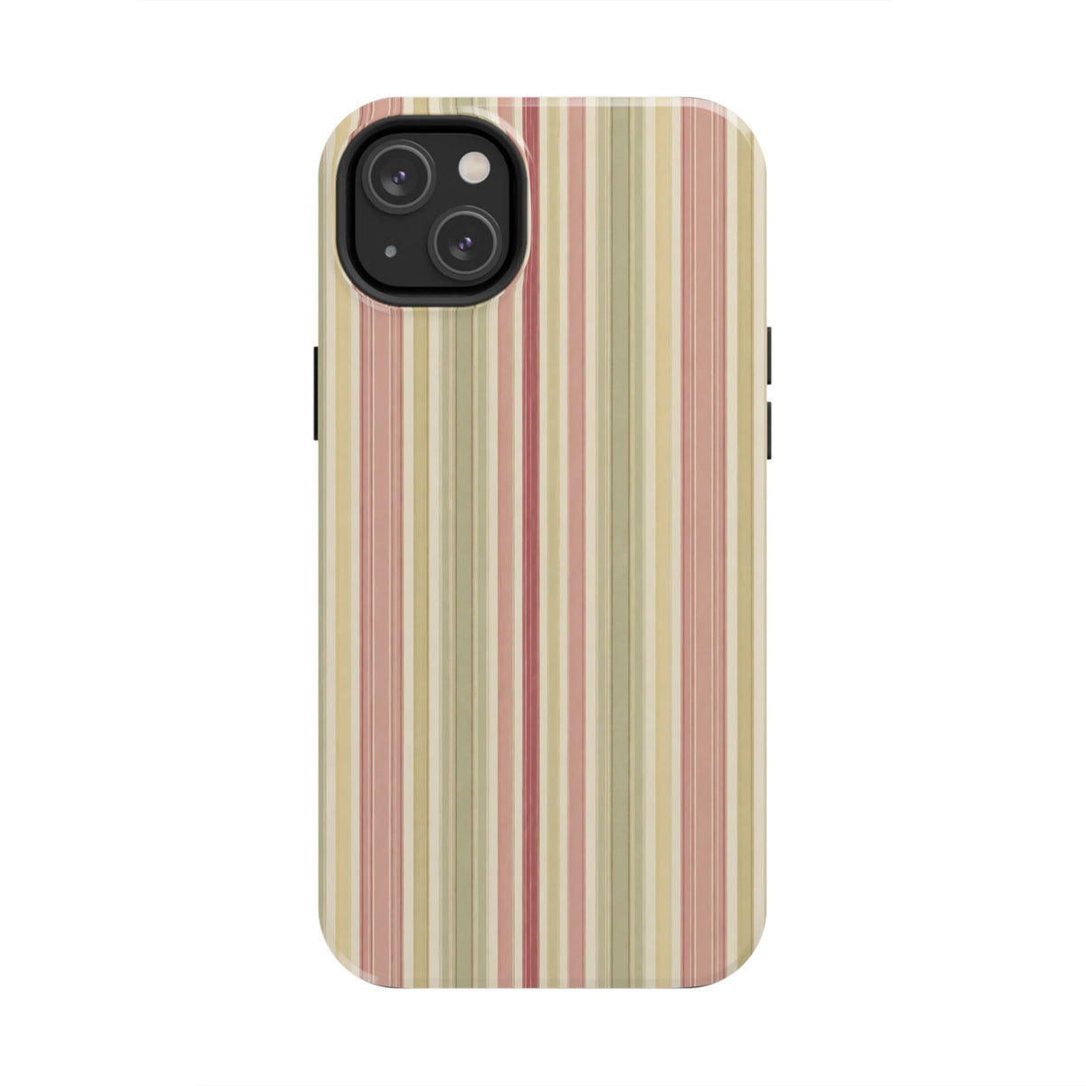 Rosewood Stripe - Protective Phone Case