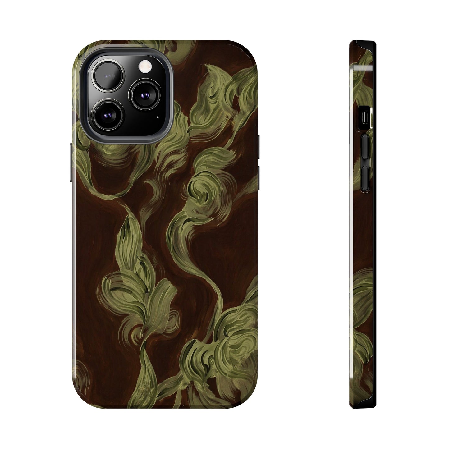 Magnolia Stained Glass - Protective Phone Case