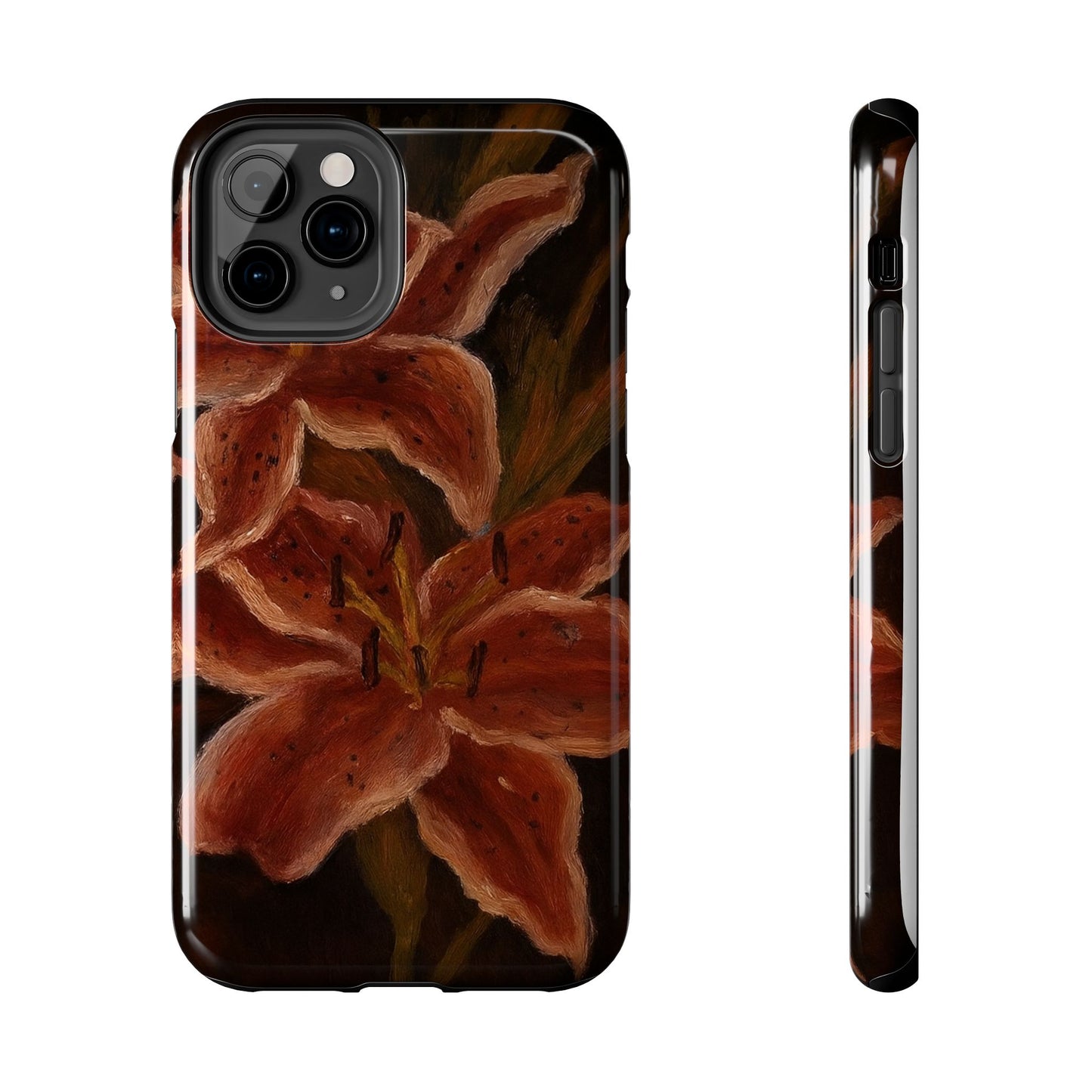Midnight Bloom - Protective Phone Case