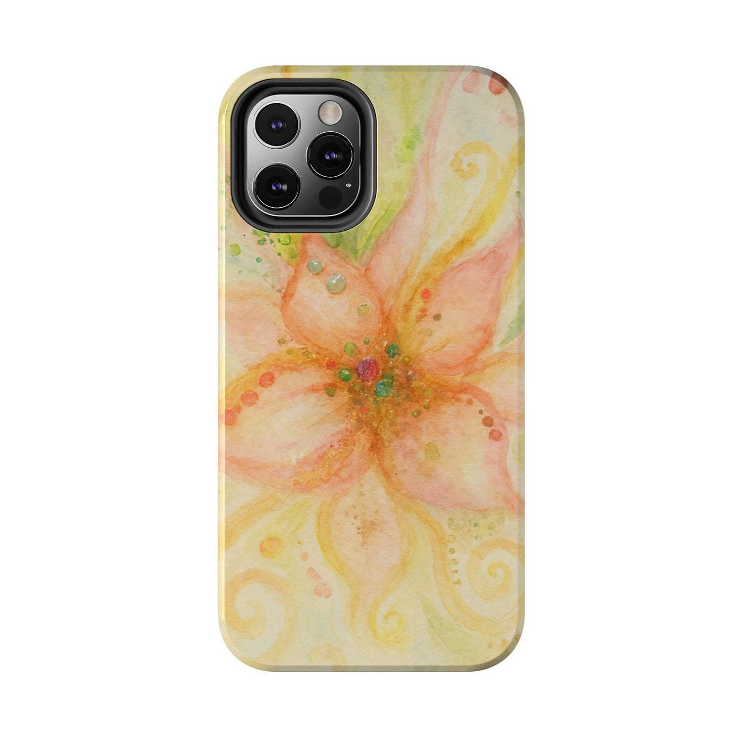 Shimmery Flower - Protective Phone Case