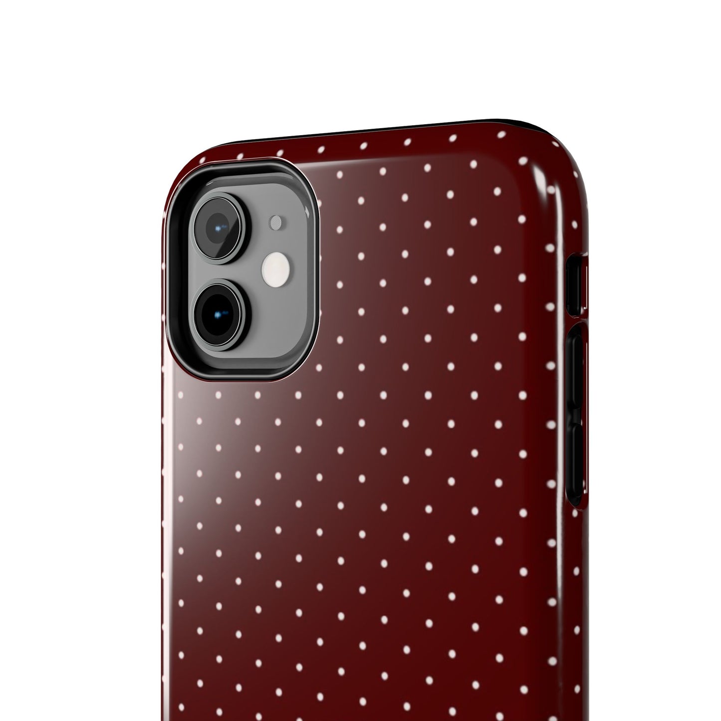 Red Polka Dots - Protective Phone Case