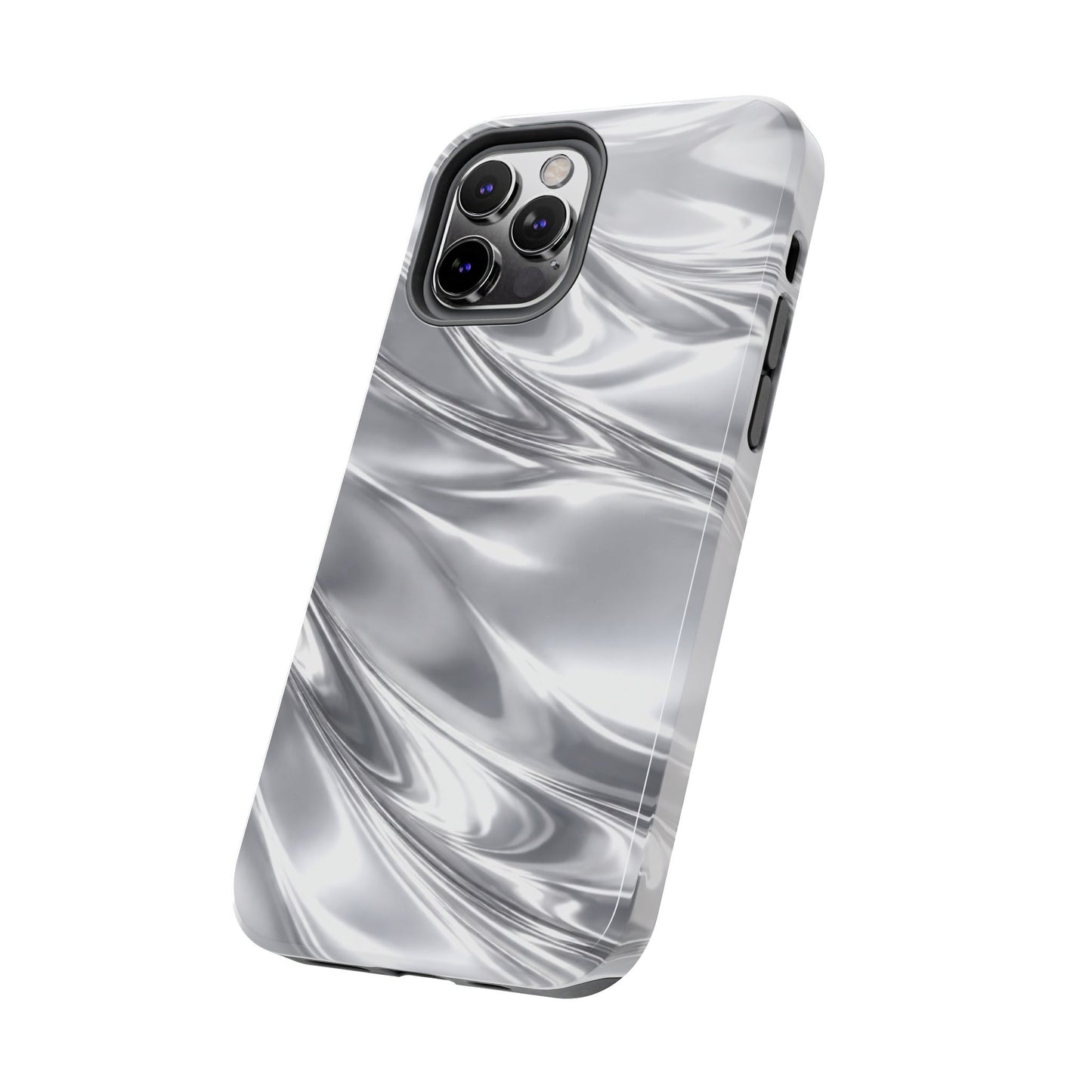 Silver Metallic - Protective Phone Case