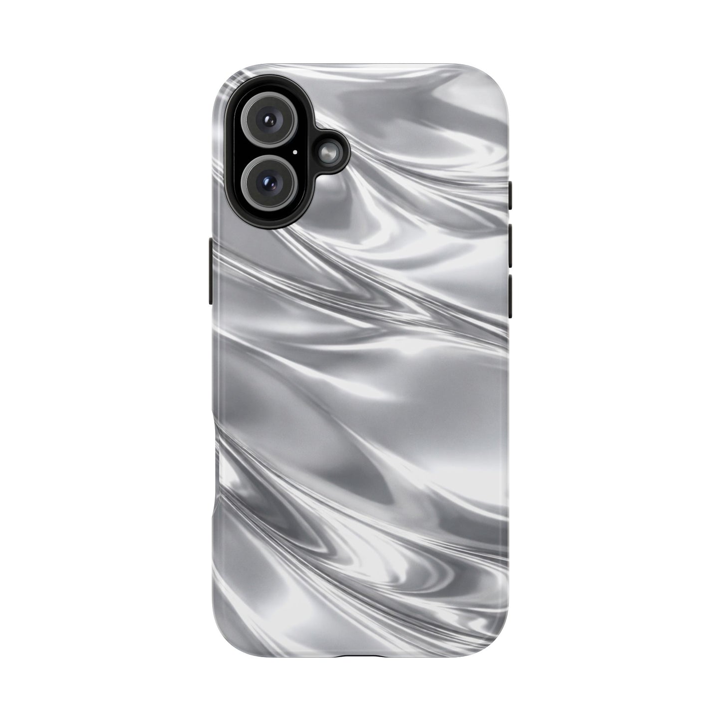 Silver Metallic - Protective Phone Case
