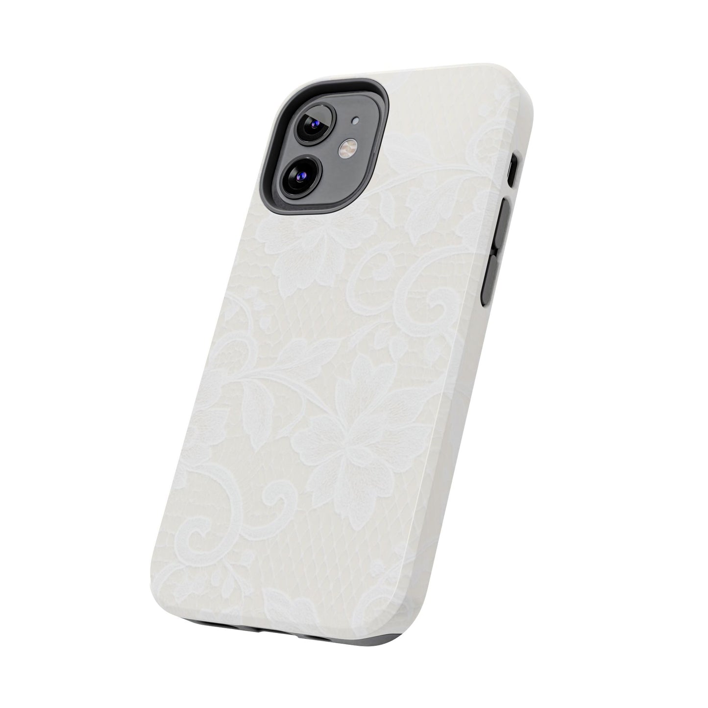 White Lace - Protective Phone Case