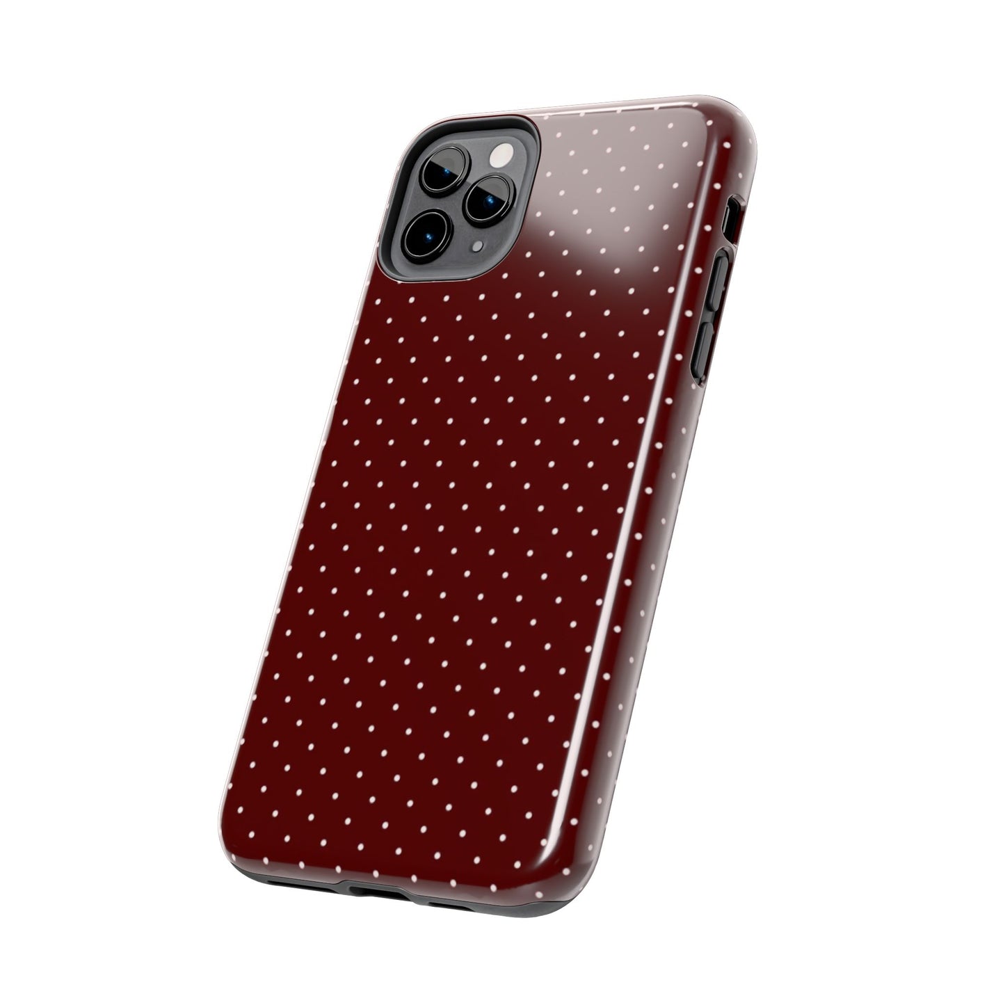 Red Polka Dots - Protective Phone Case