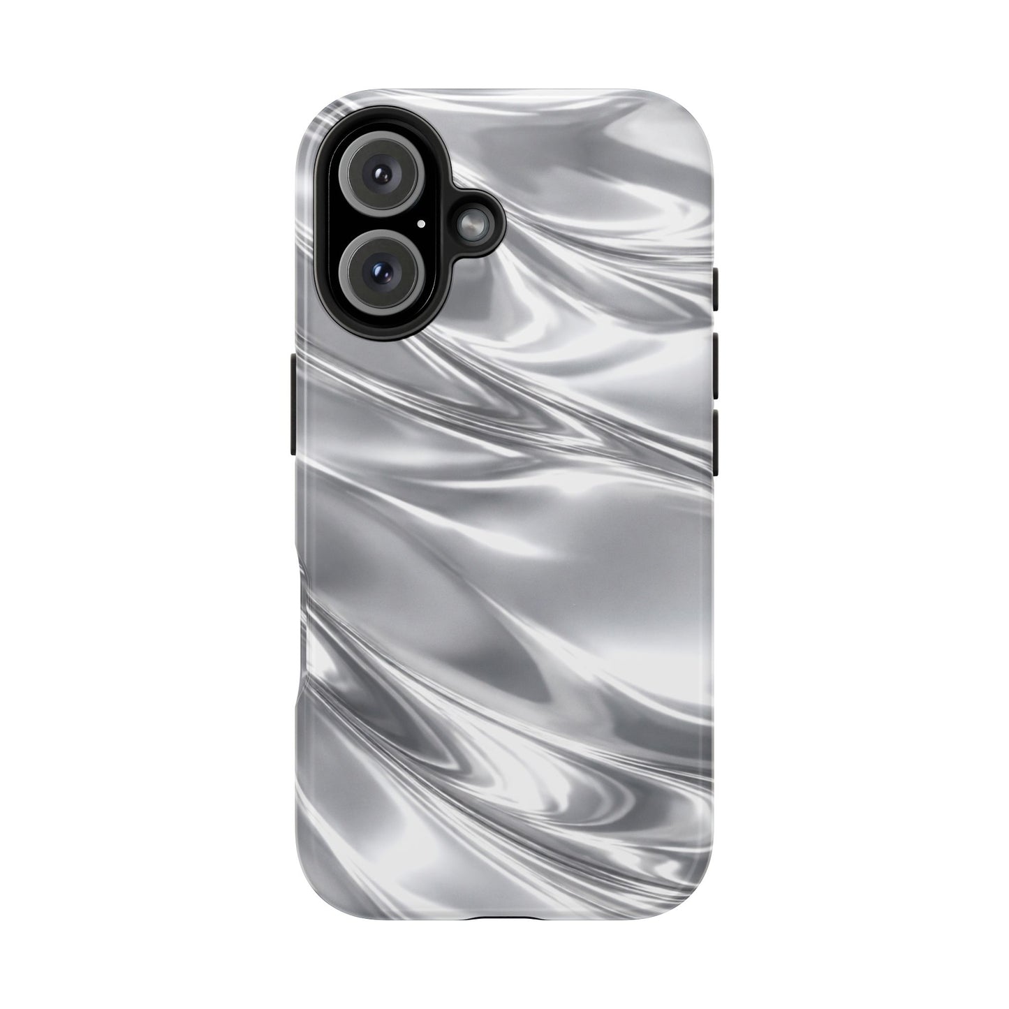 Silver Metallic - Protective Phone Case