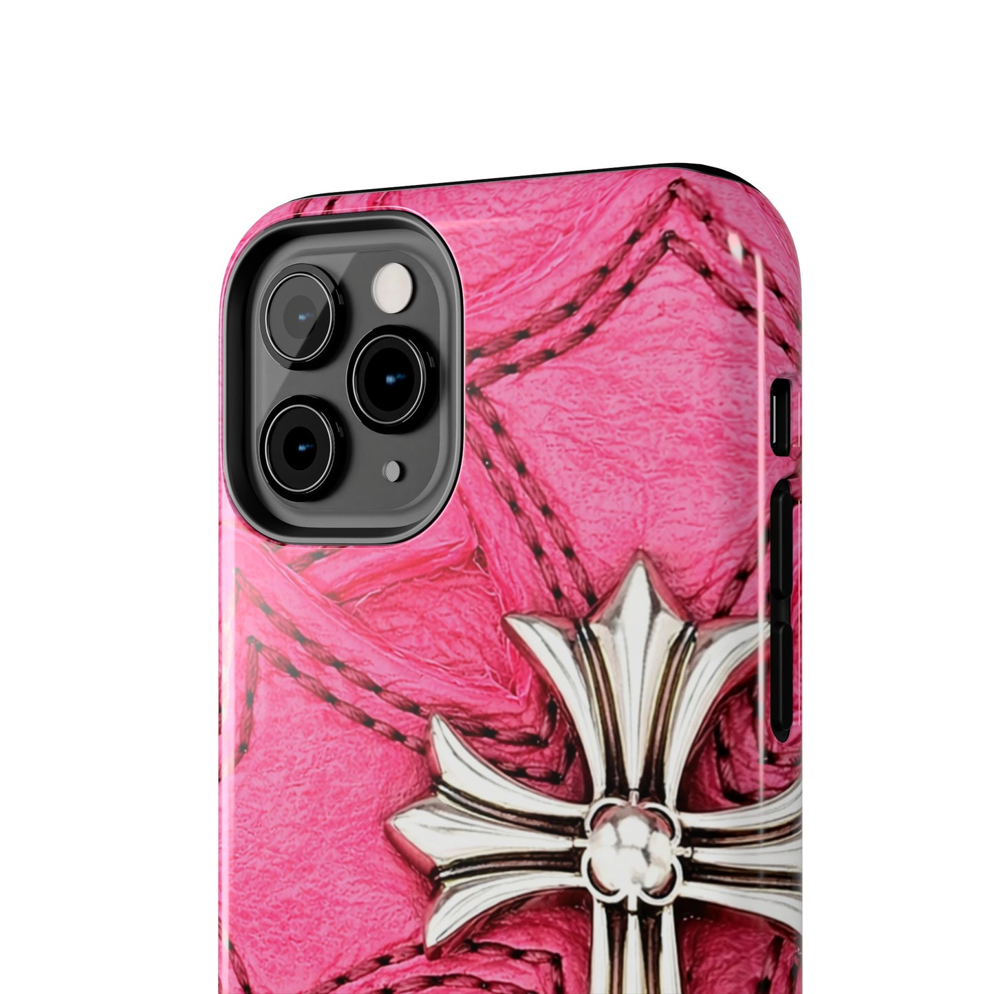 Pink Cross - Protective Phone Case
