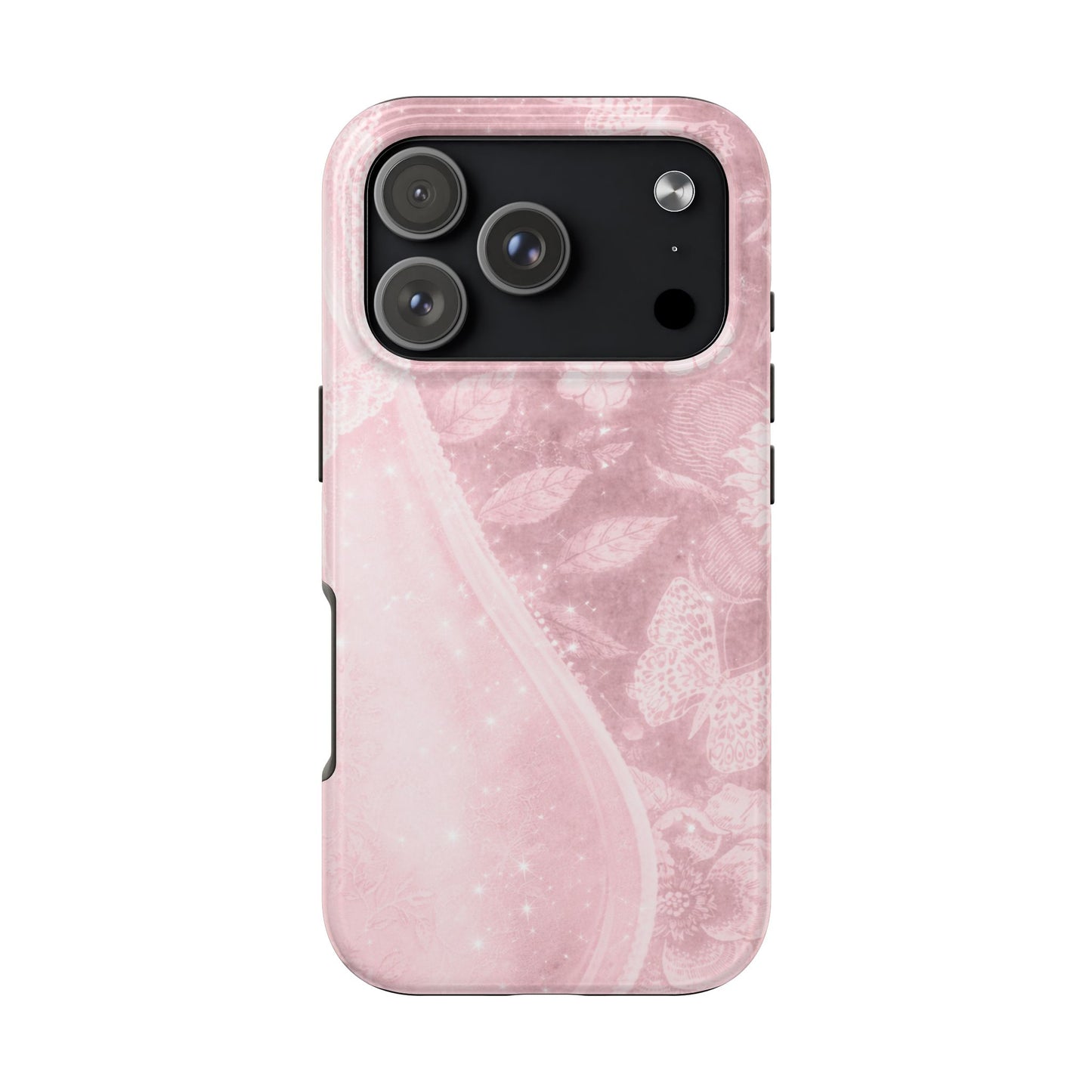 Pink Paisley - Protective Phone Case