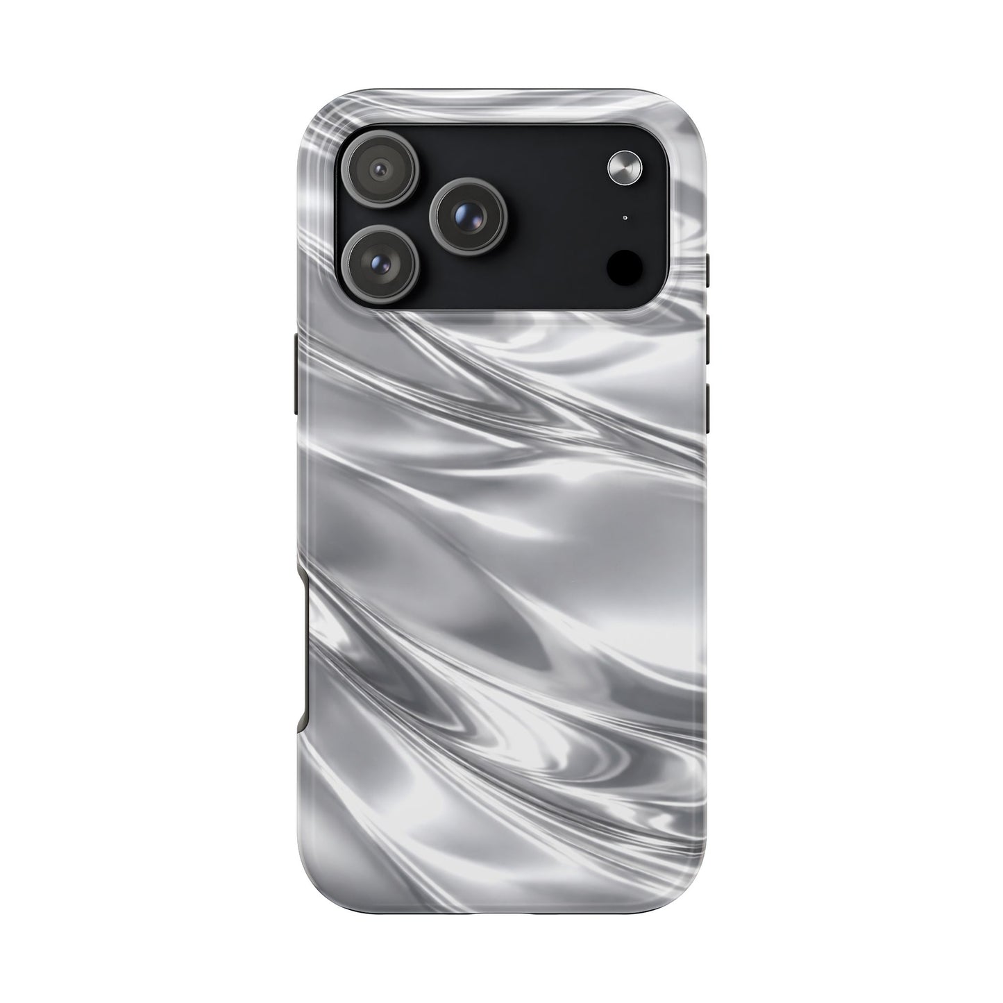 Silver Metallic - Protective Phone Case