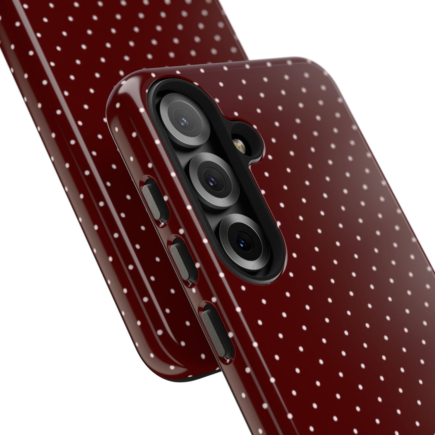 Red Polka Dots - Protective Phone Case