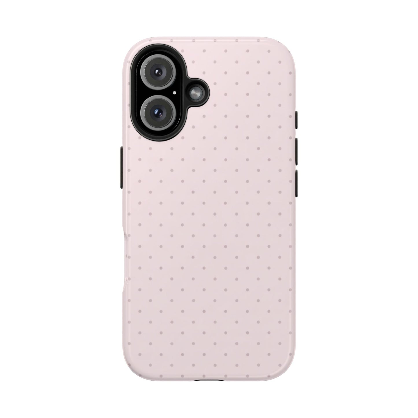 Blush Pink Polka Dot - Protective Phone Case