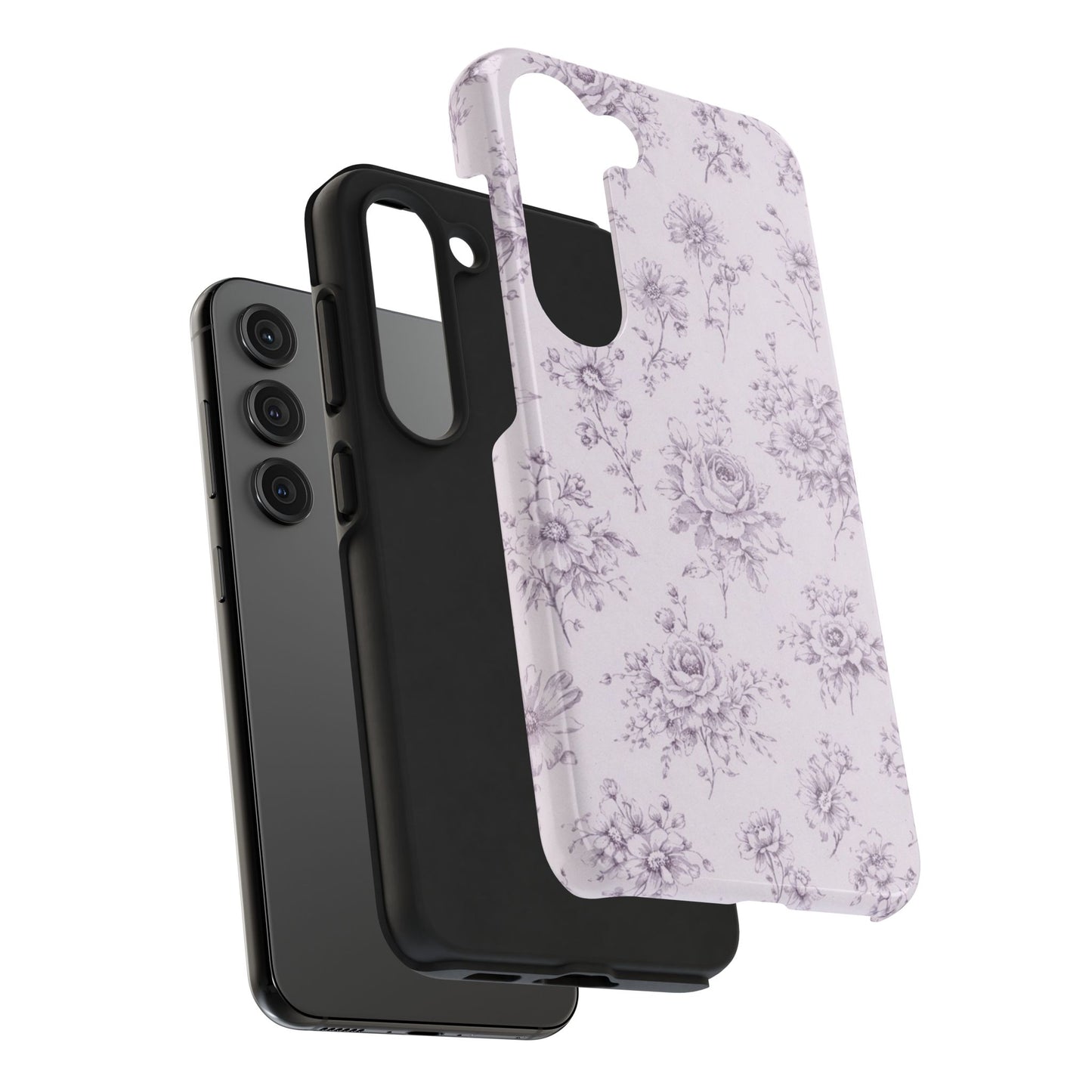 Lavender Bouquet - Protective Phone Case