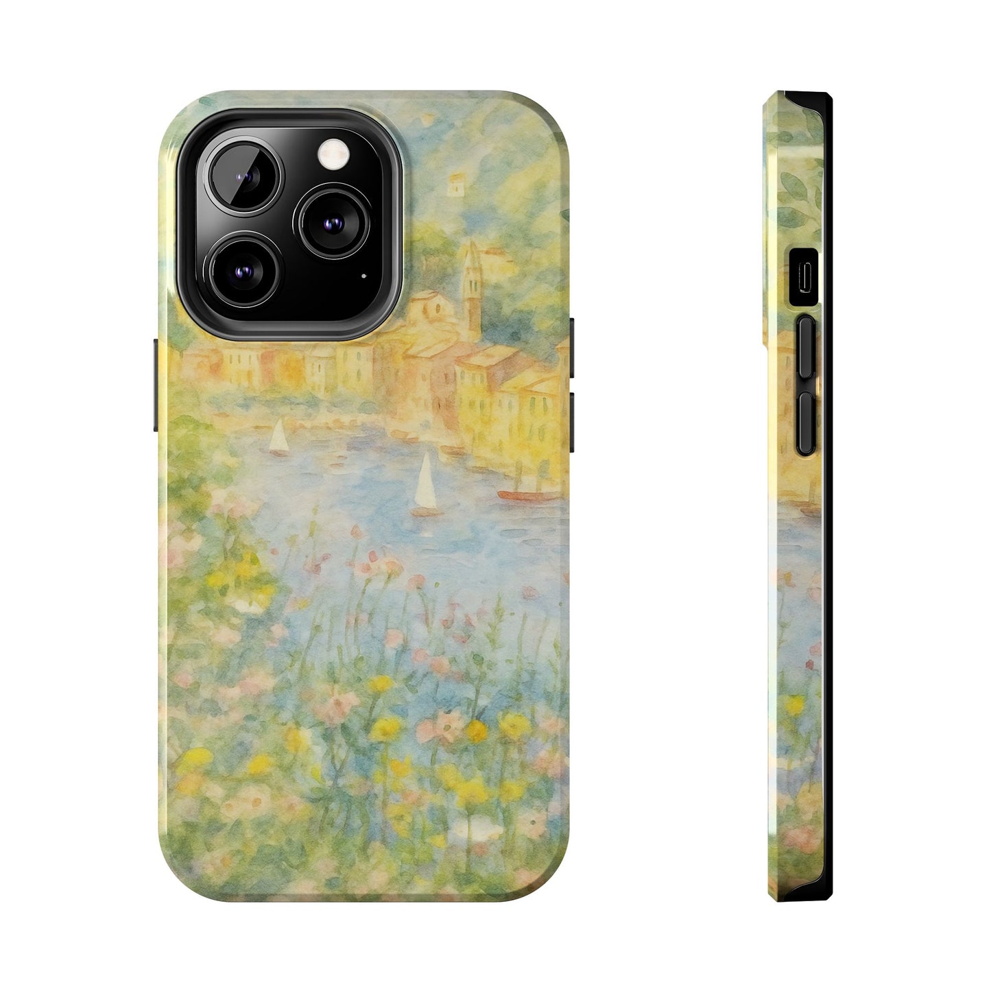Mediterranean Seaside - Protective Phone Case