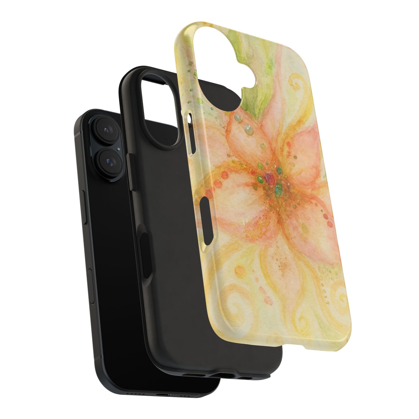 Shimmery Flower - Protective Phone Case