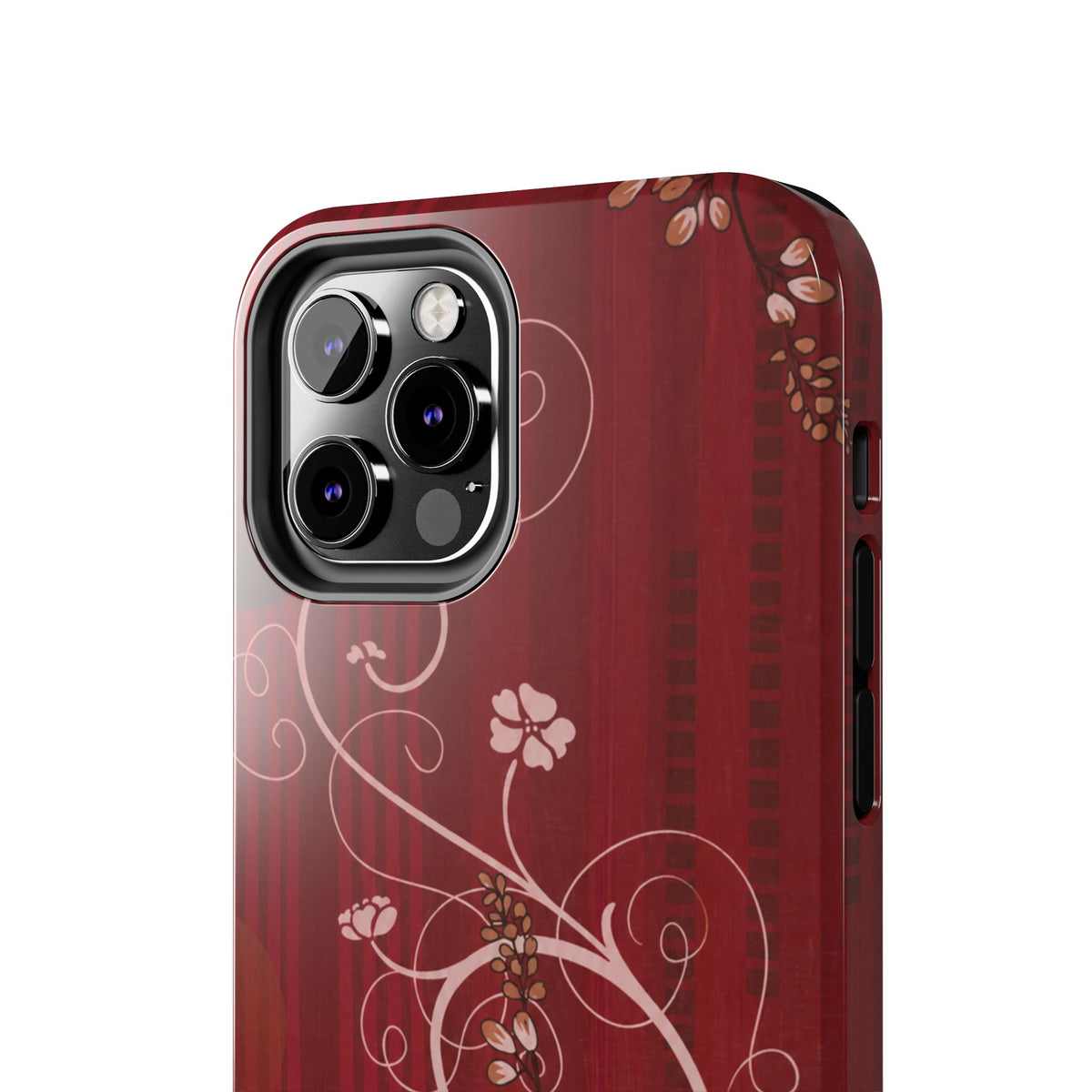 Crimson Bloom - Protective Phone Case
