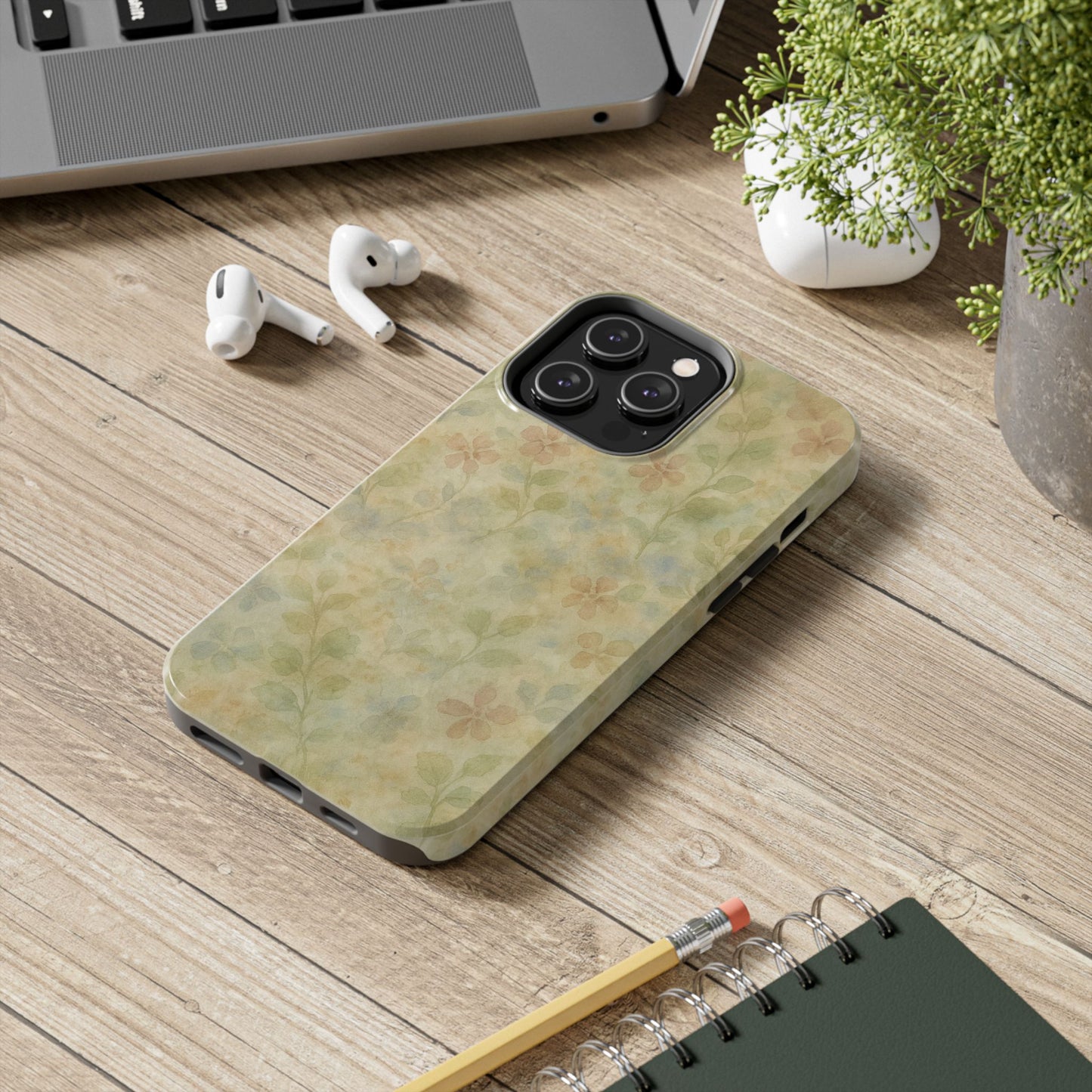 Vintage Wallpaper - Protective Phone Case