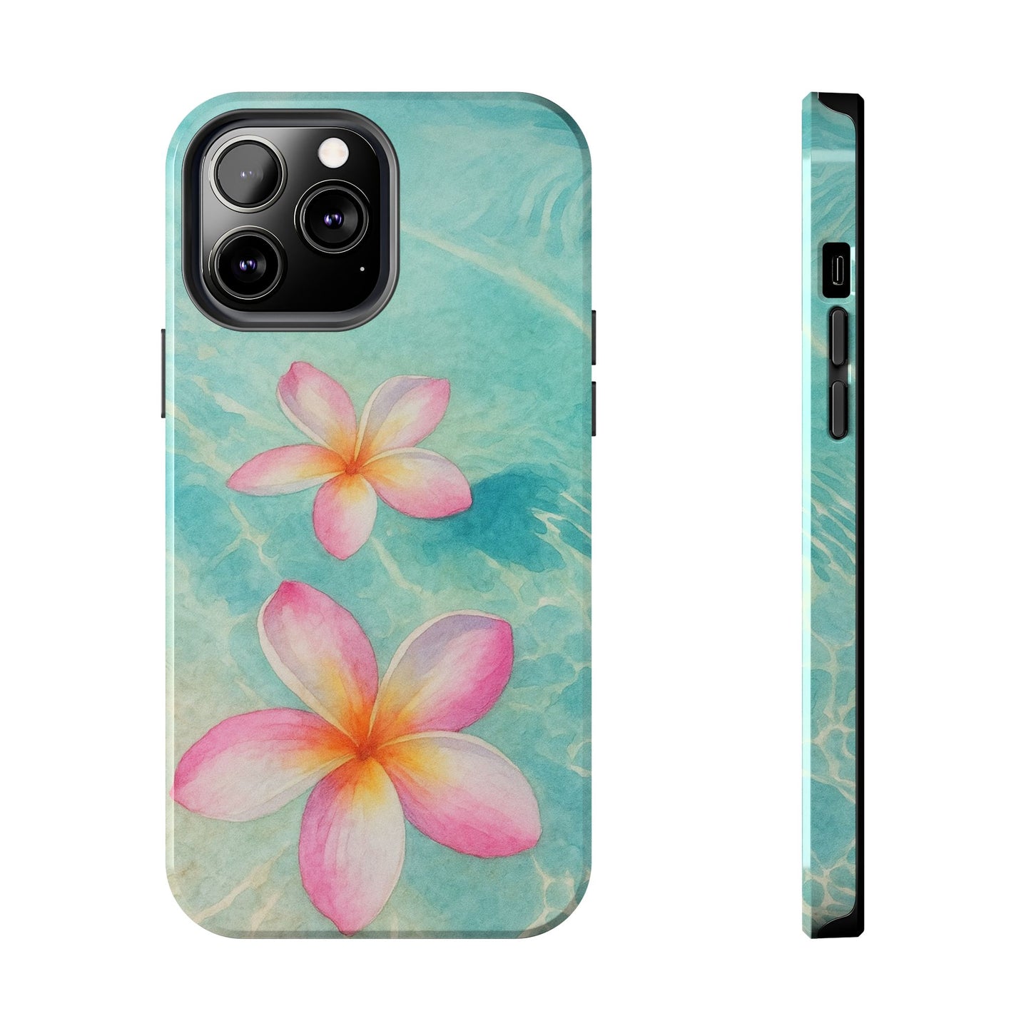 Tropical Flowers - Protective Phone Case