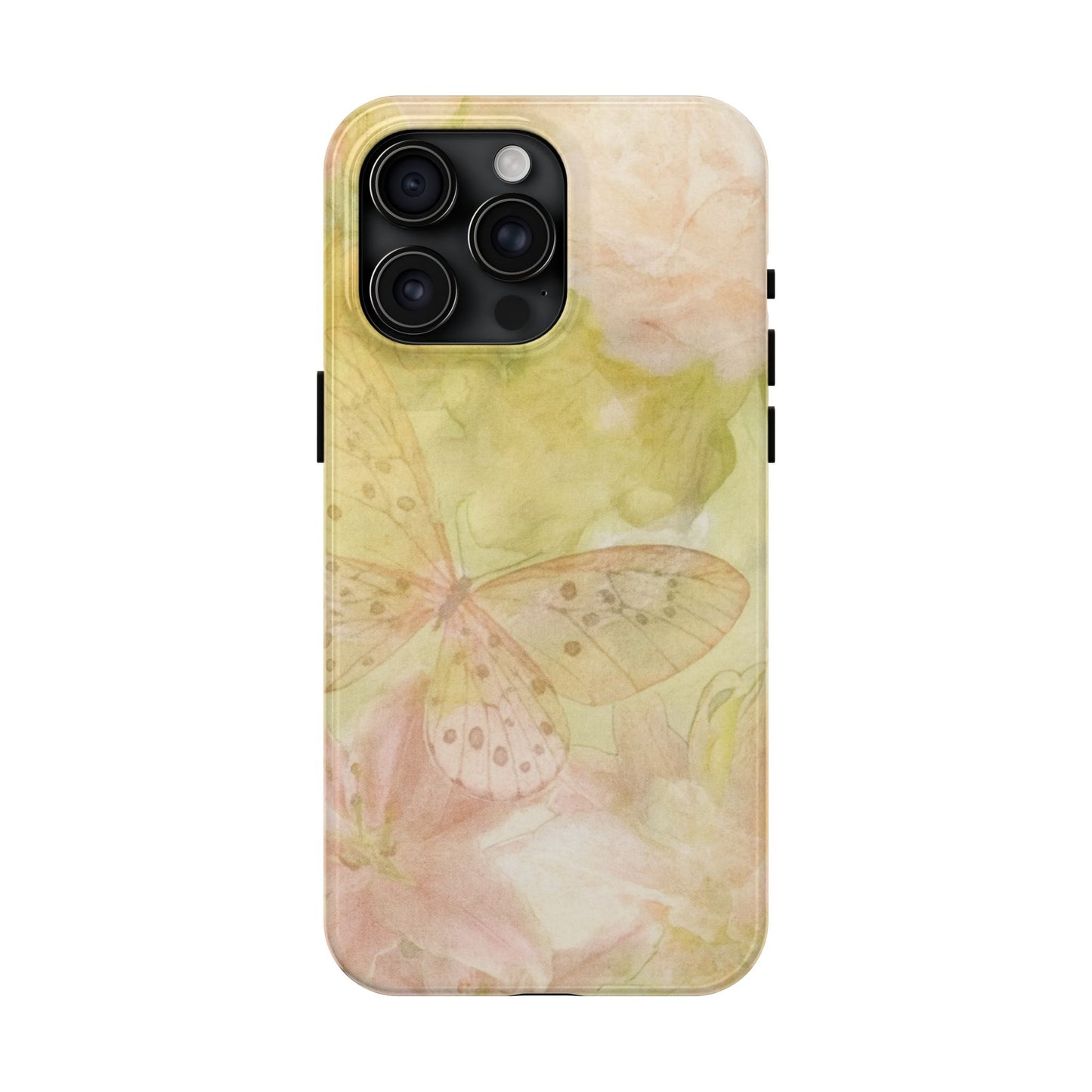 Rose Butterfly - Protective Phone Case