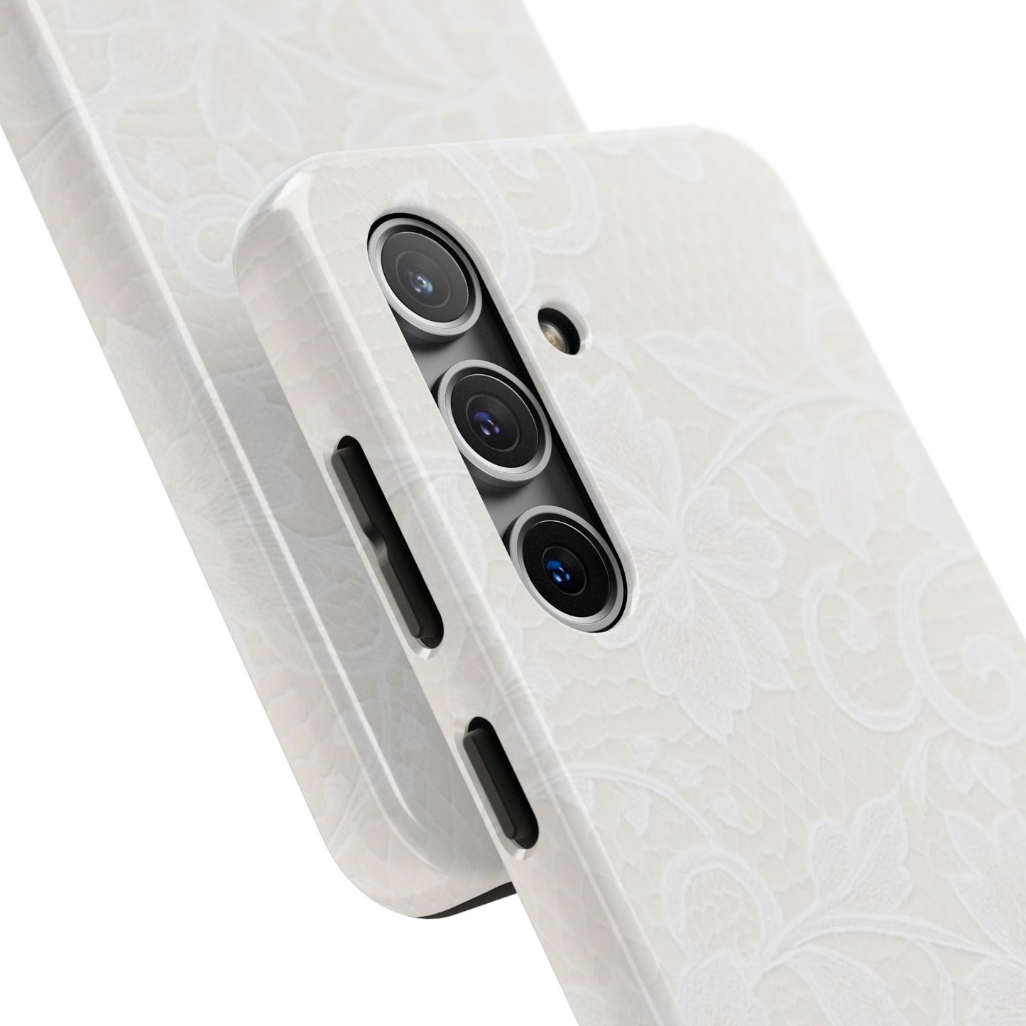 White Lace - Protective Phone Case