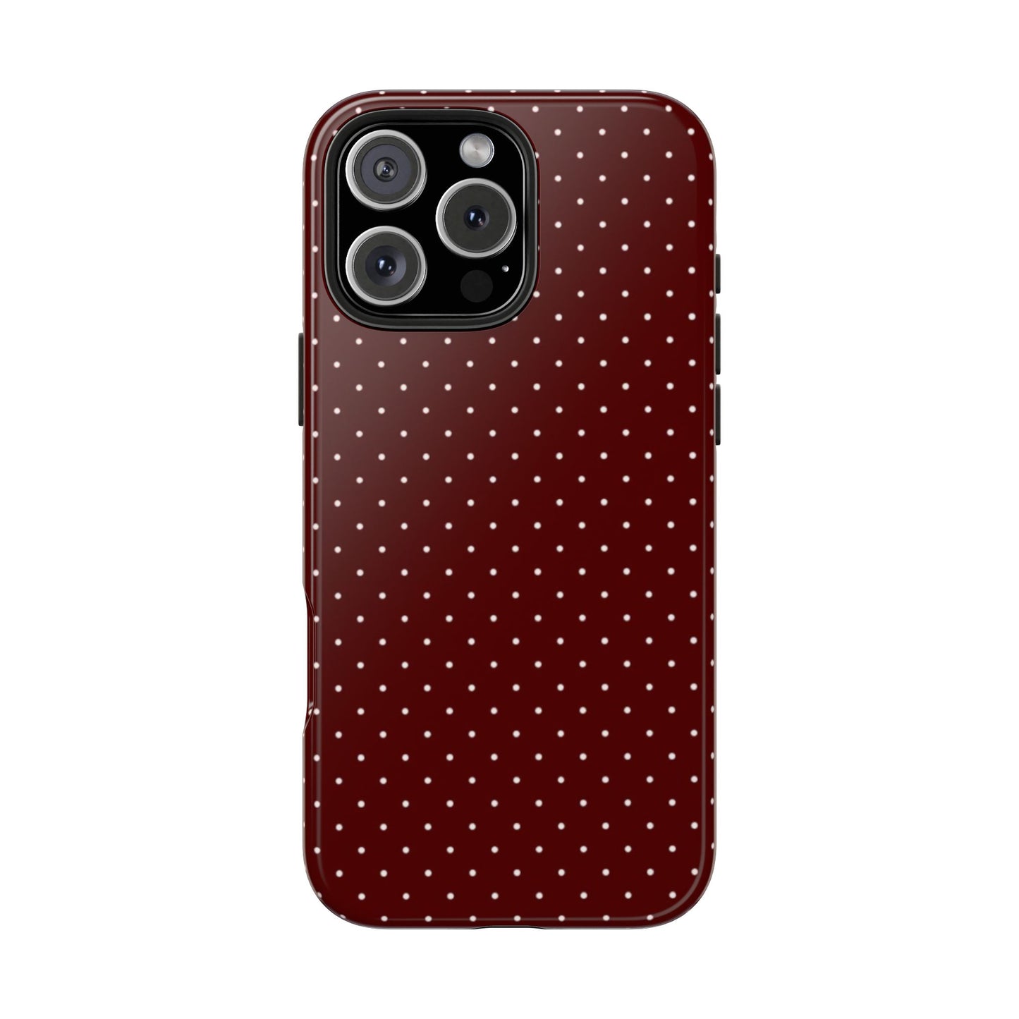 Red Polka Dots - Protective Phone Case