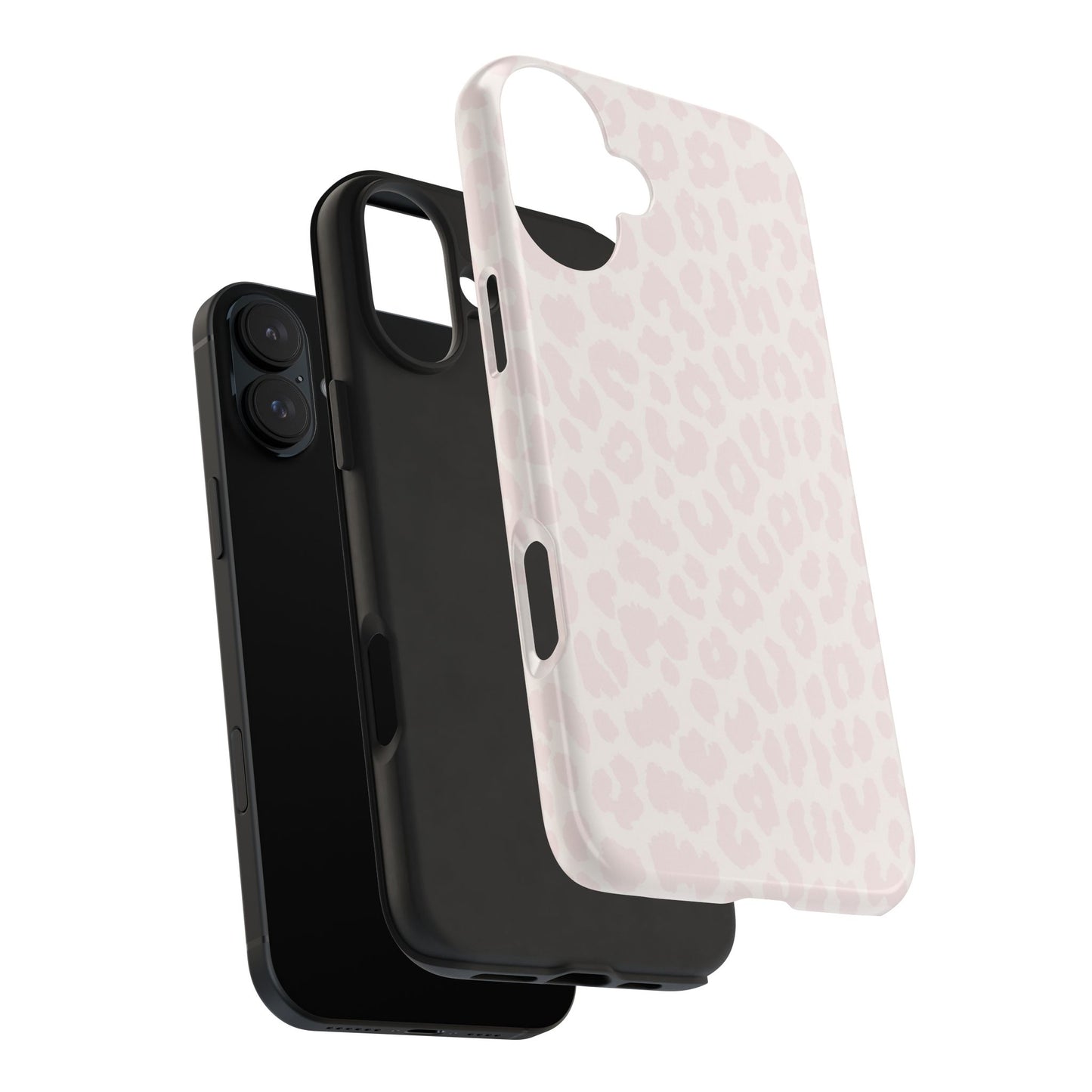 Petal Pink Leopard - Protective Phone Case