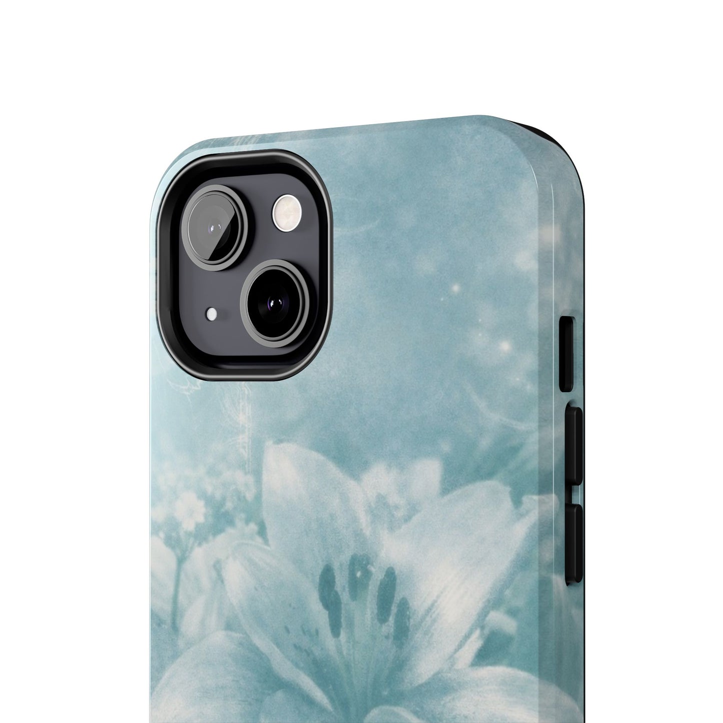 Teal Lily - Protective Phone Case