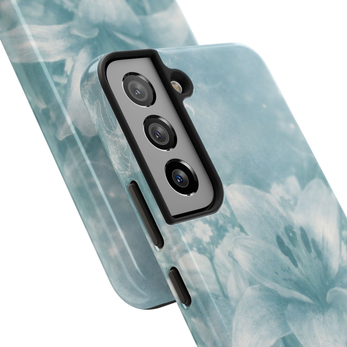 Teal Lily - Protective Phone Case