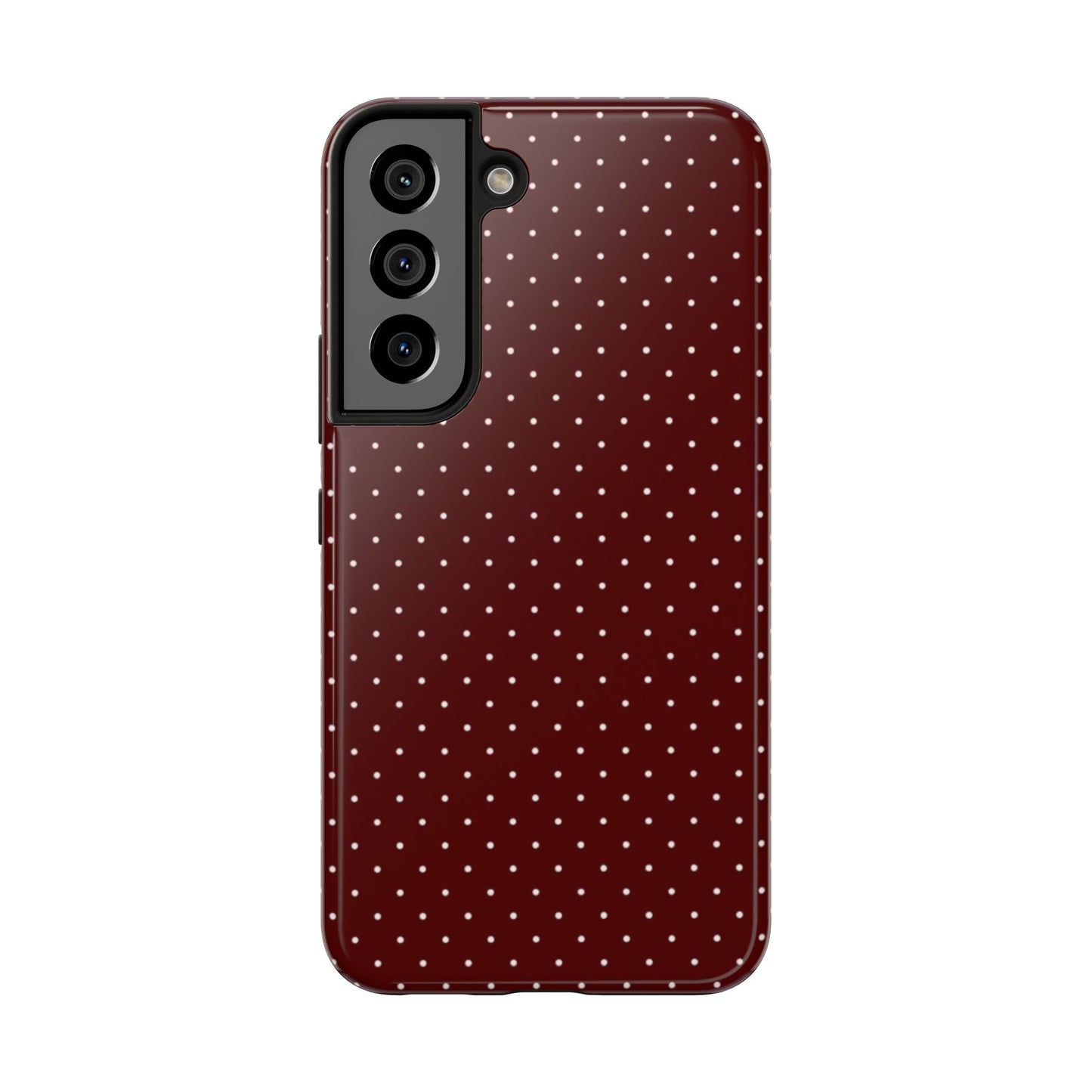 Red Polka Dots - Protective Phone Case